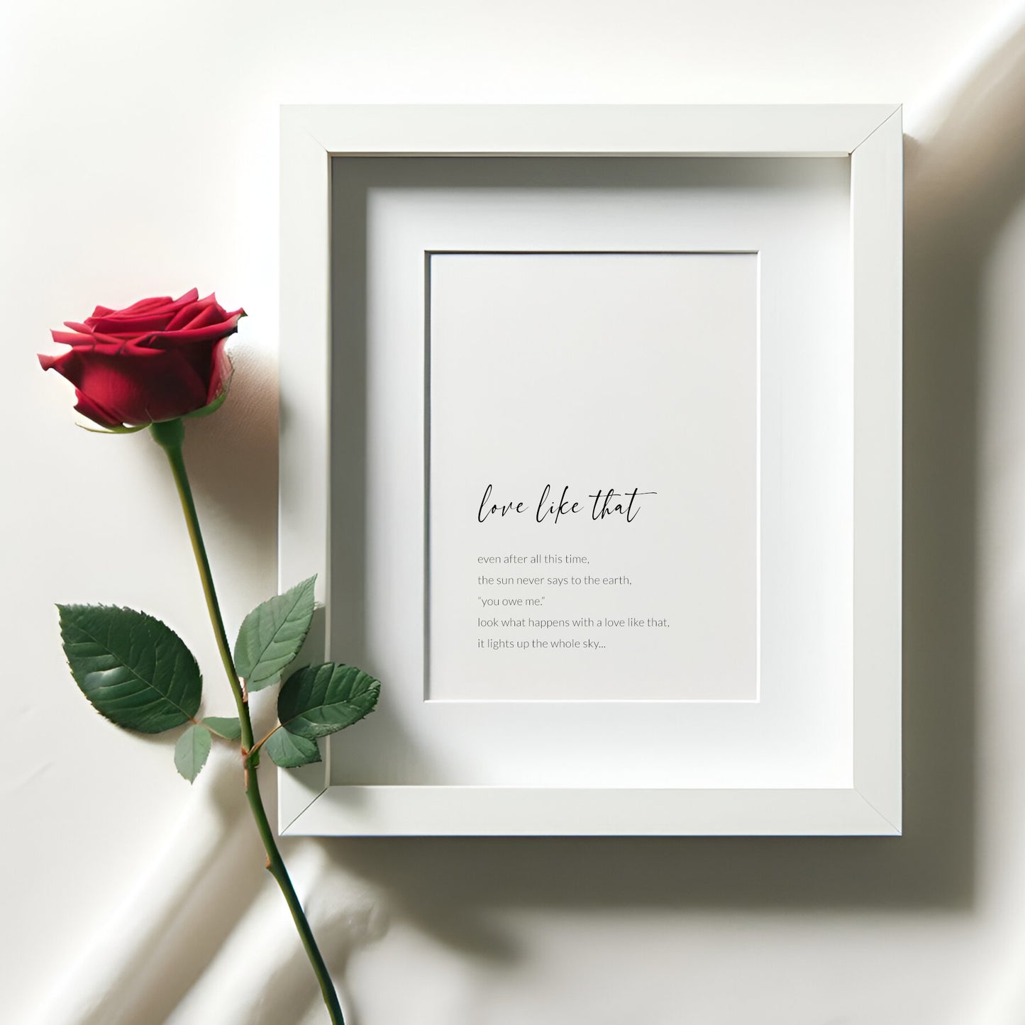 Love Like That by Haziz Print