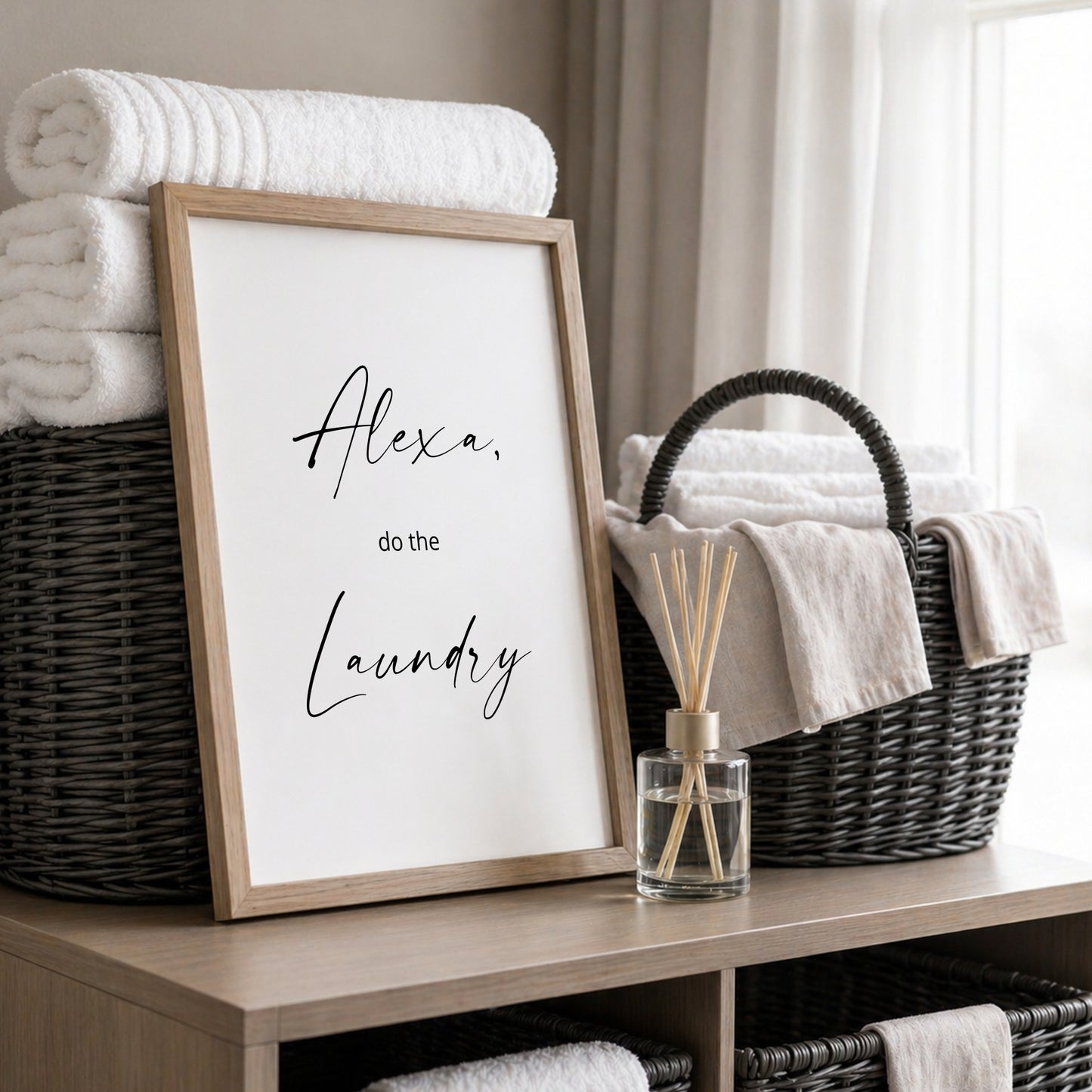 Alexa, Do The Laundry Print