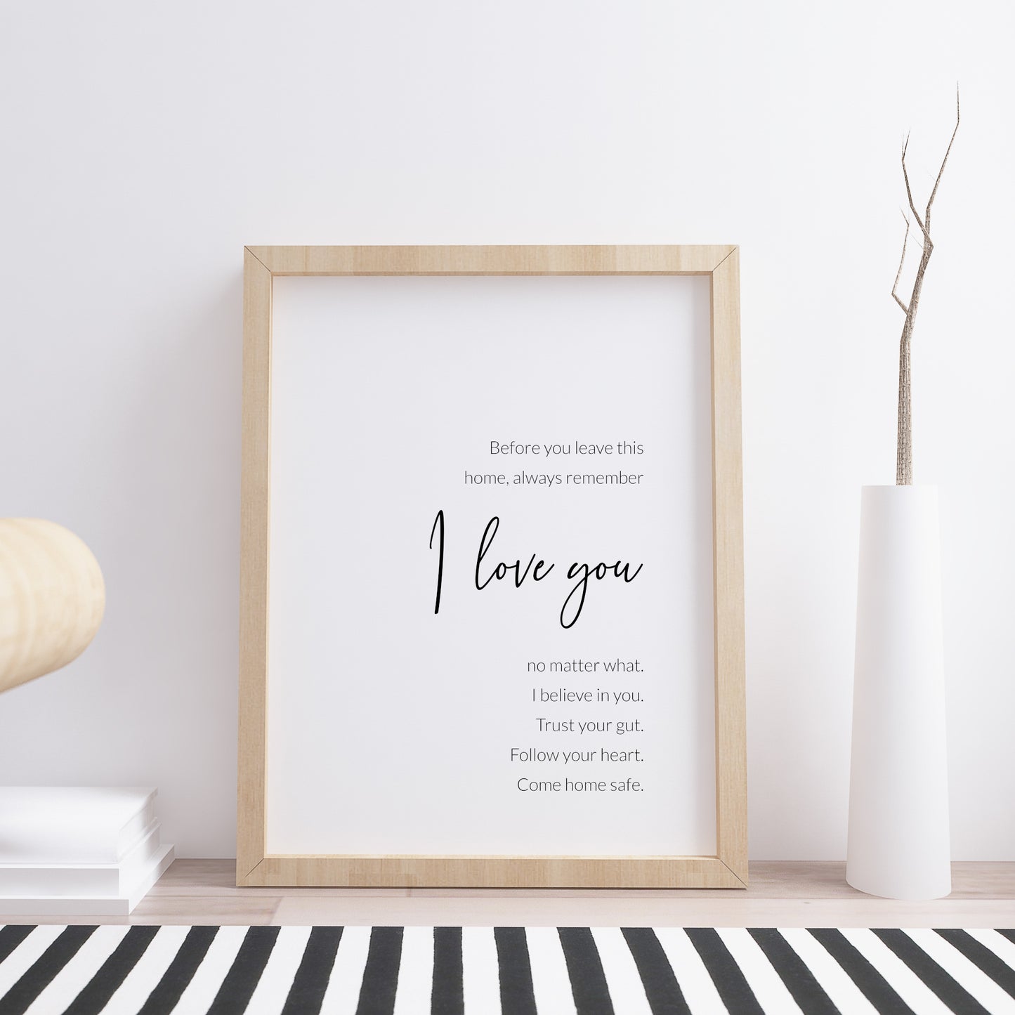 Before You Leave This Home Print