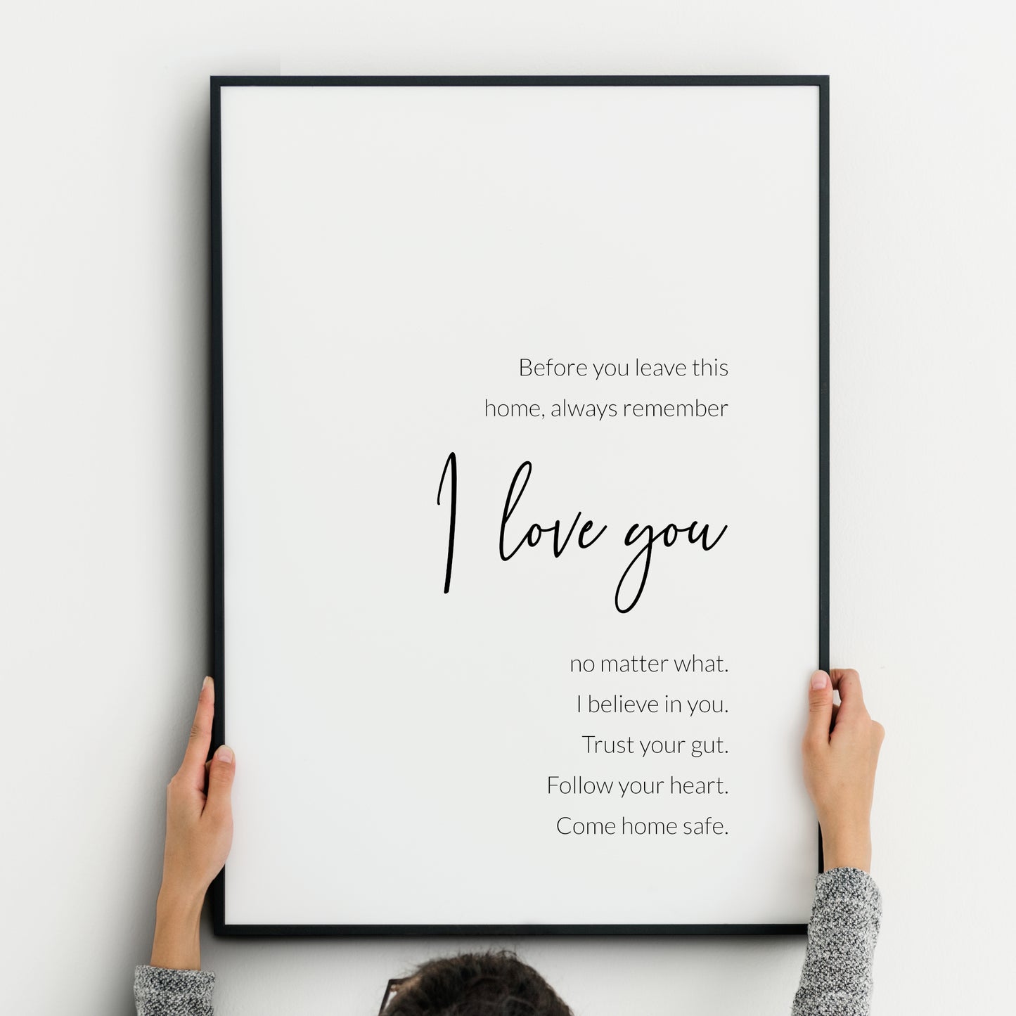 Before You Leave This Home Print