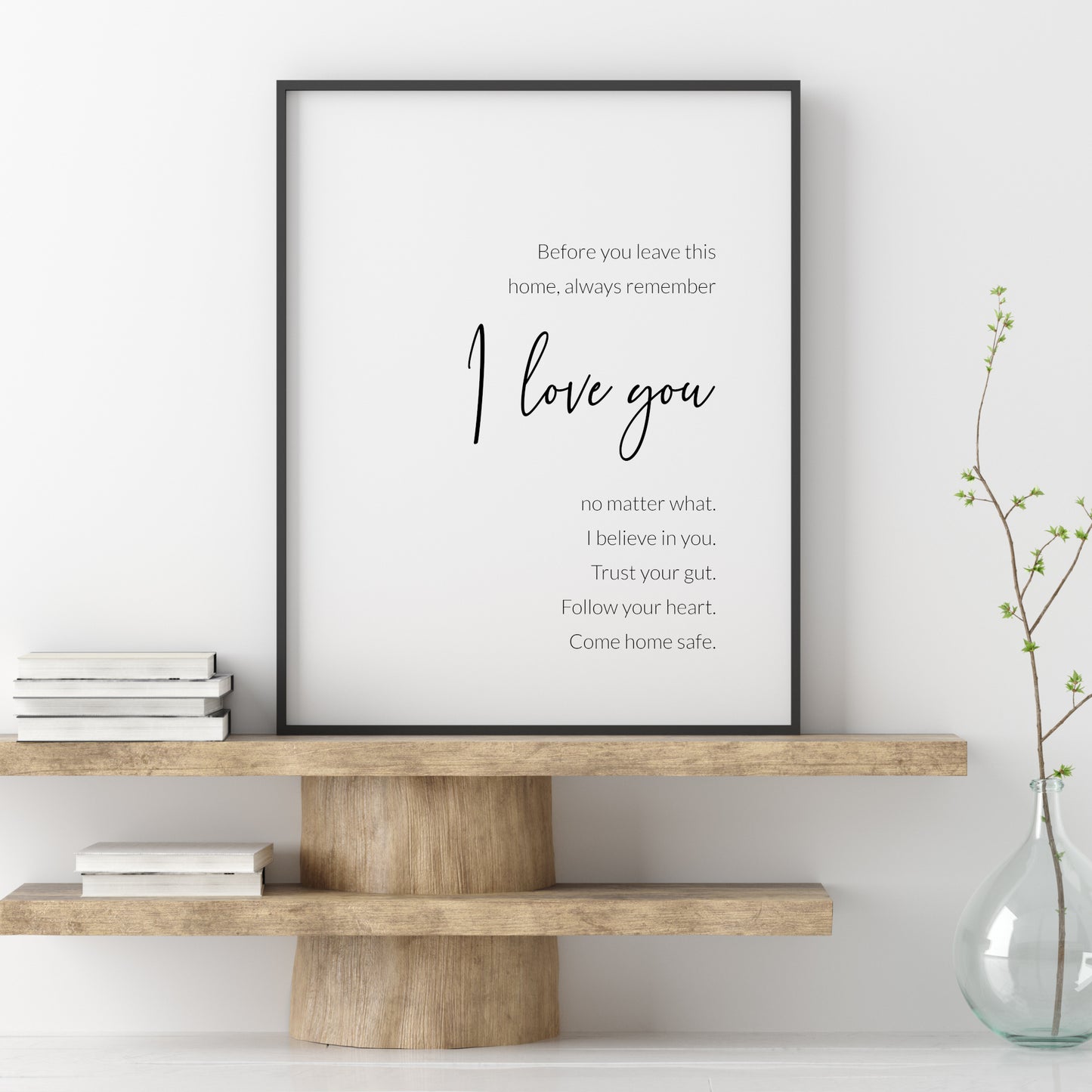 Before You Leave This Home Print