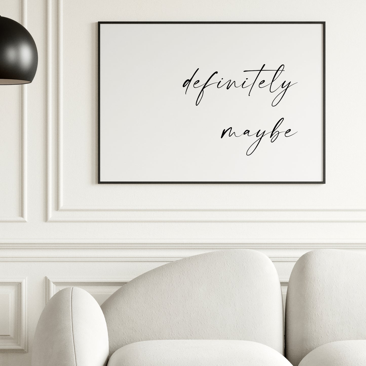 Definitely Maybe Print