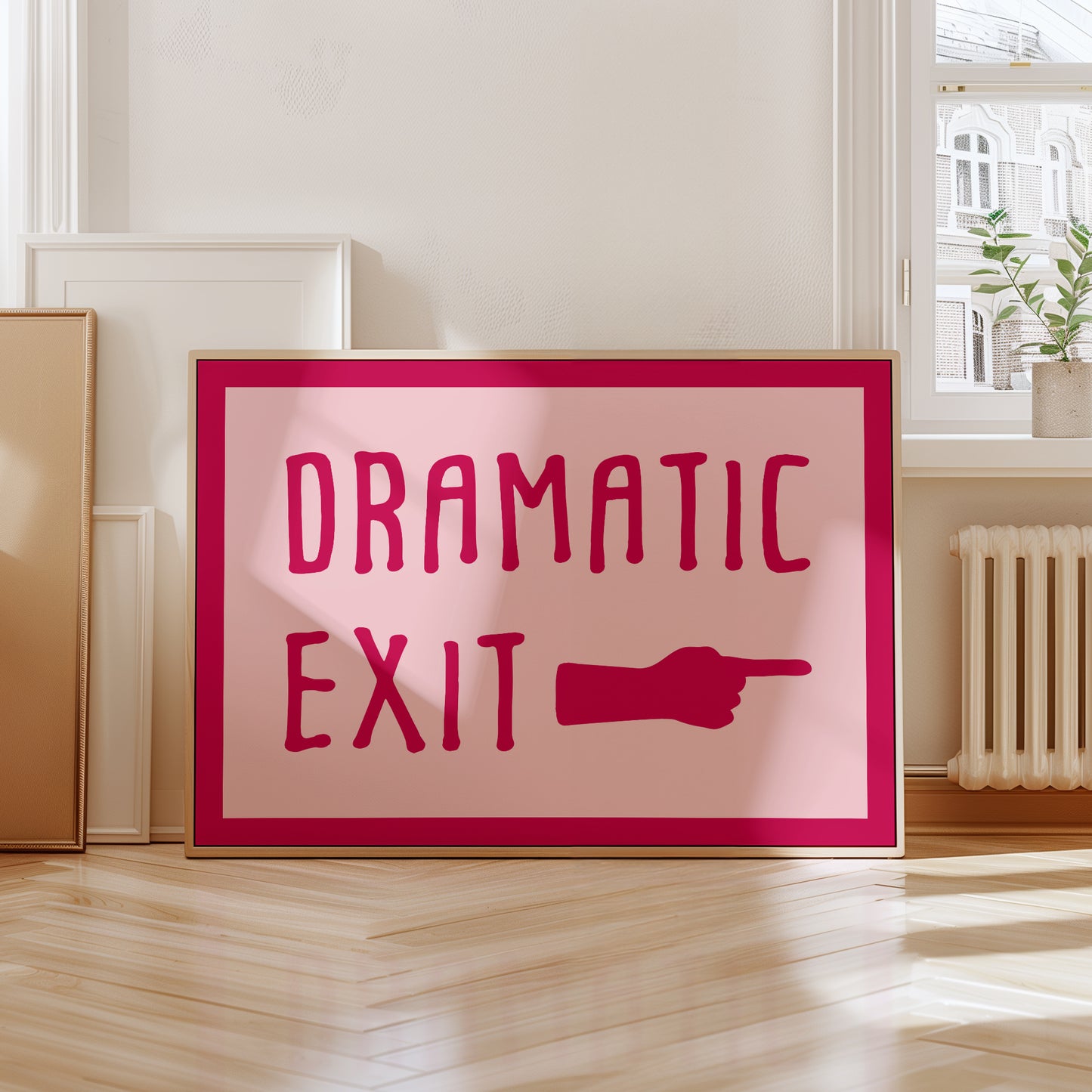 Dramatic Exit Print
