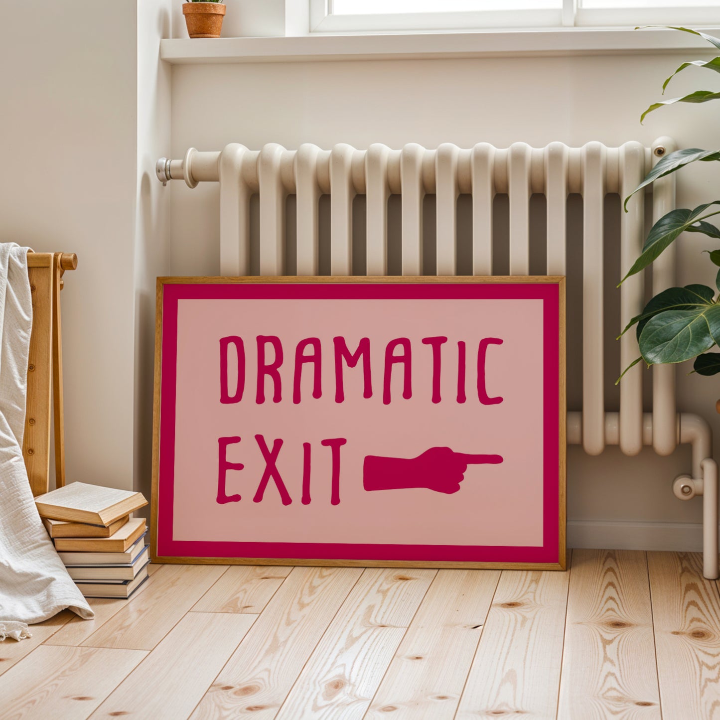 Dramatic Exit Print