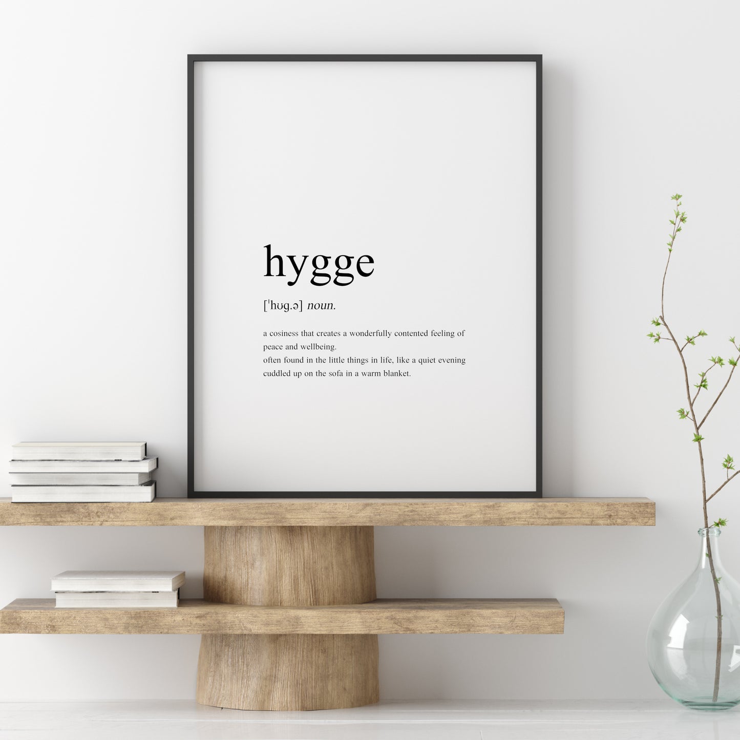 Hygge Definition Print