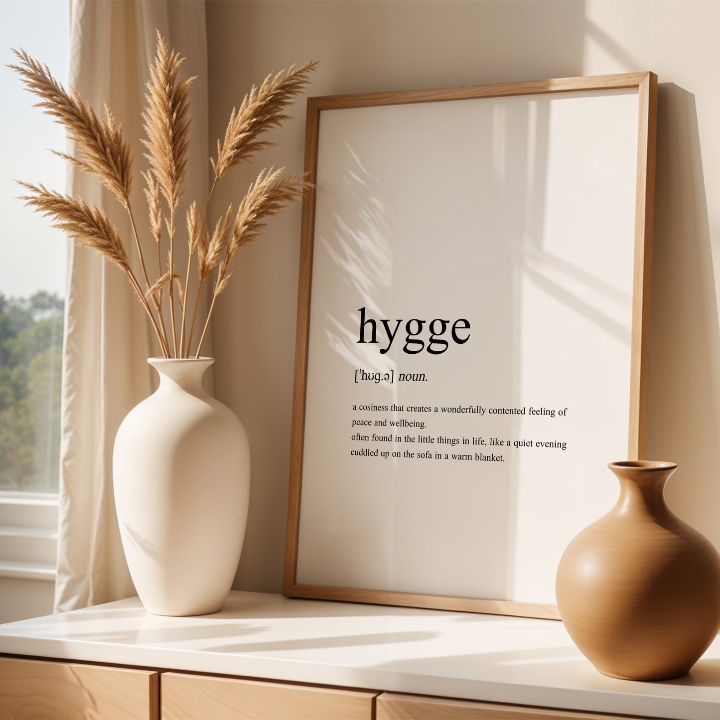 Hygge Definition Print