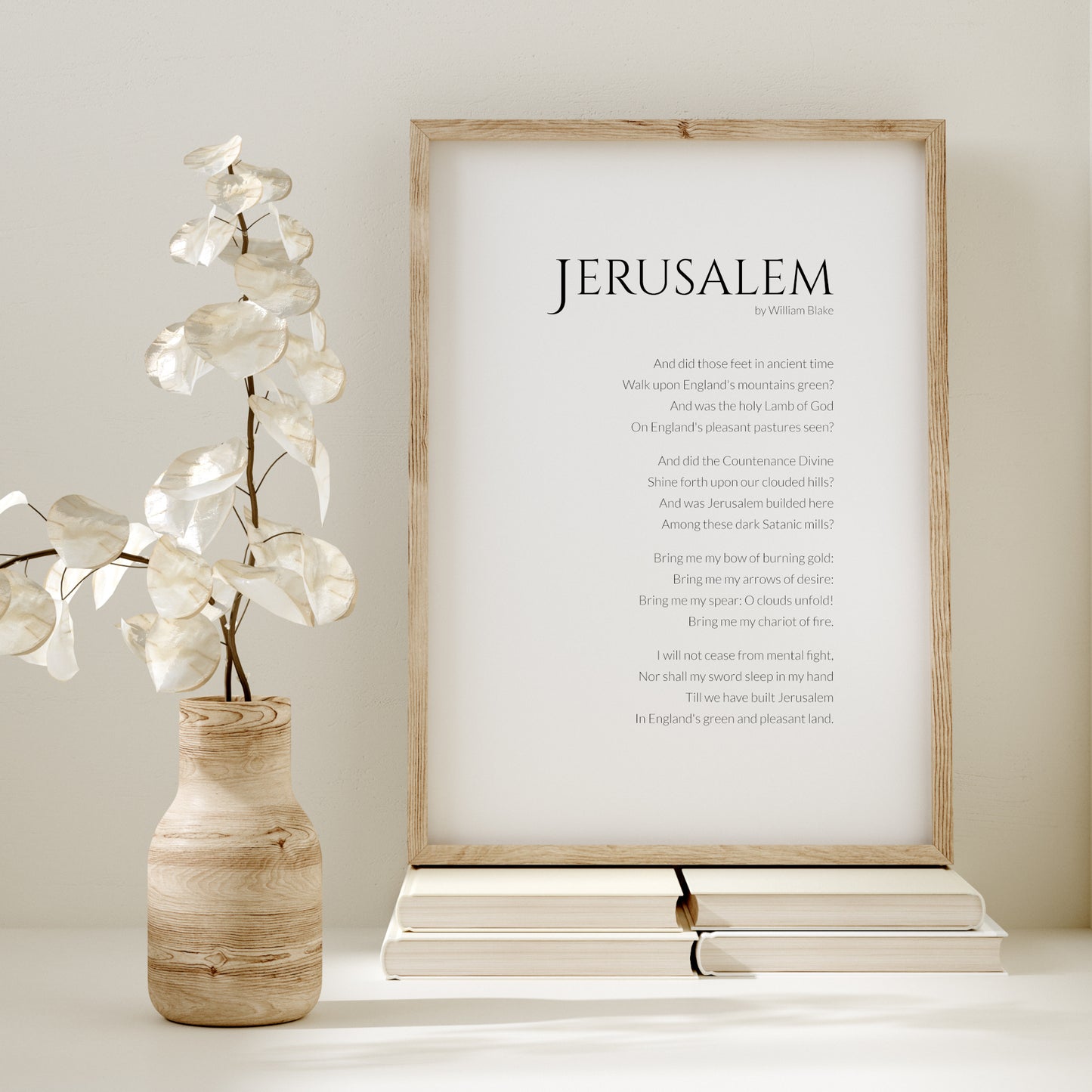 Jerusalem by William Blake Print