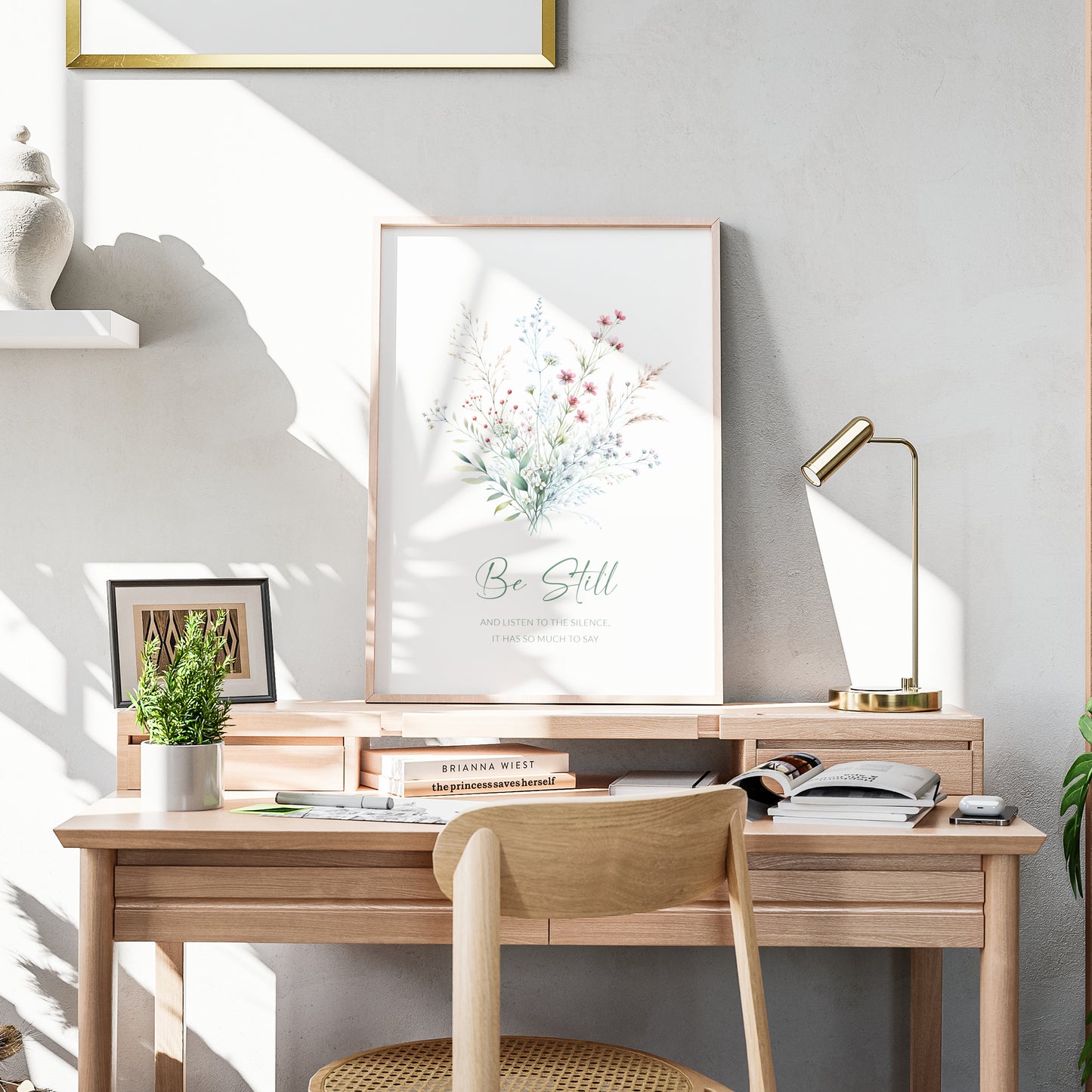 Be Still And Listen To The Silence Print