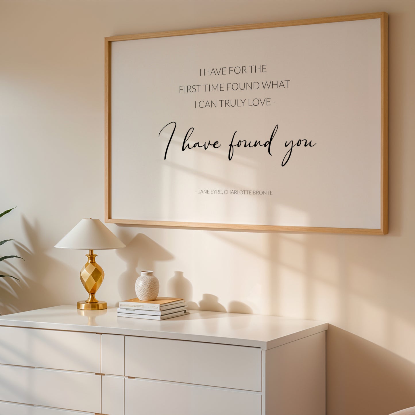 I Have For The First Time Found What I Can Truly Love from Jane Eyre Landscape Print
