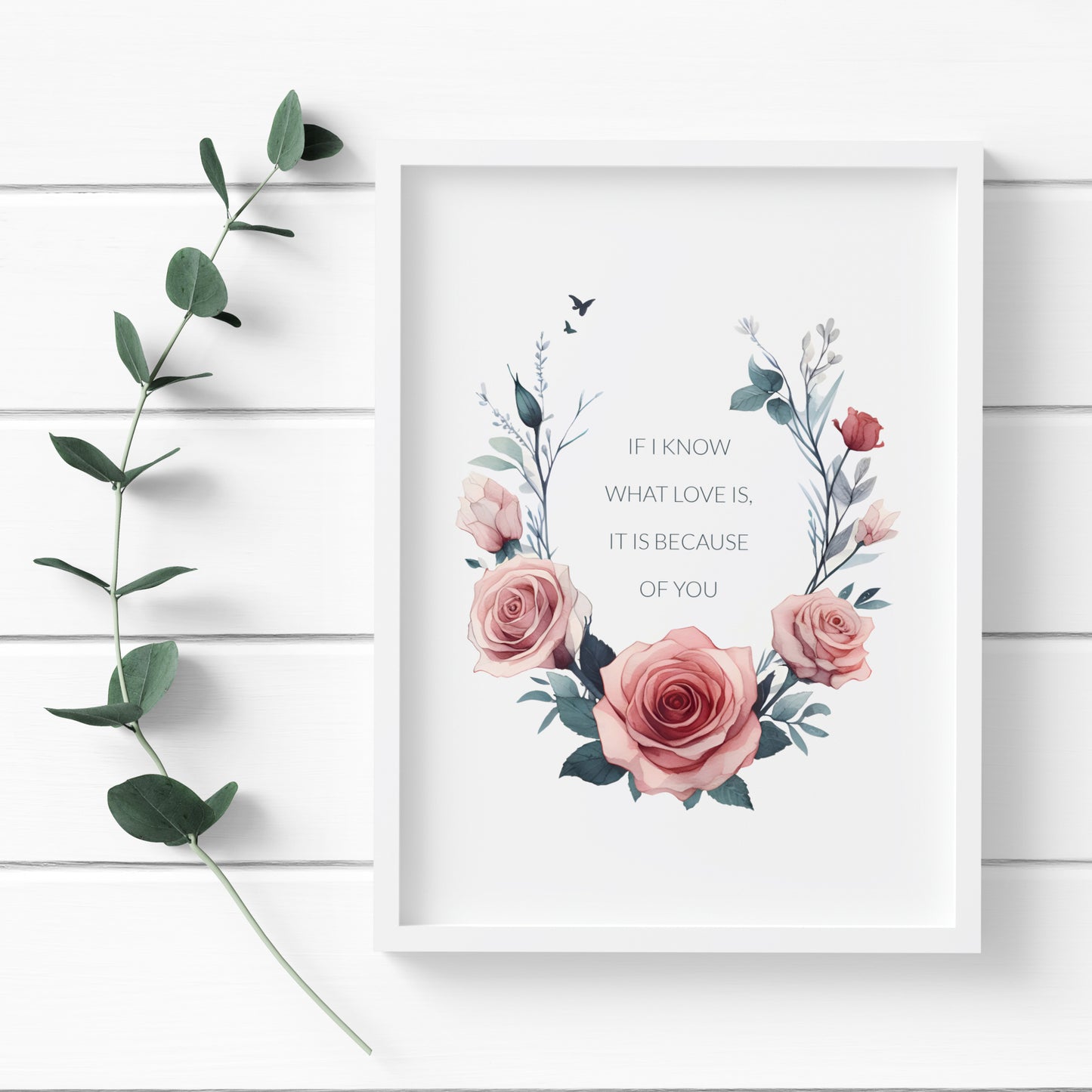 If I Know What Love It, It Is Because Of You Print | Herman Hesse Quote
