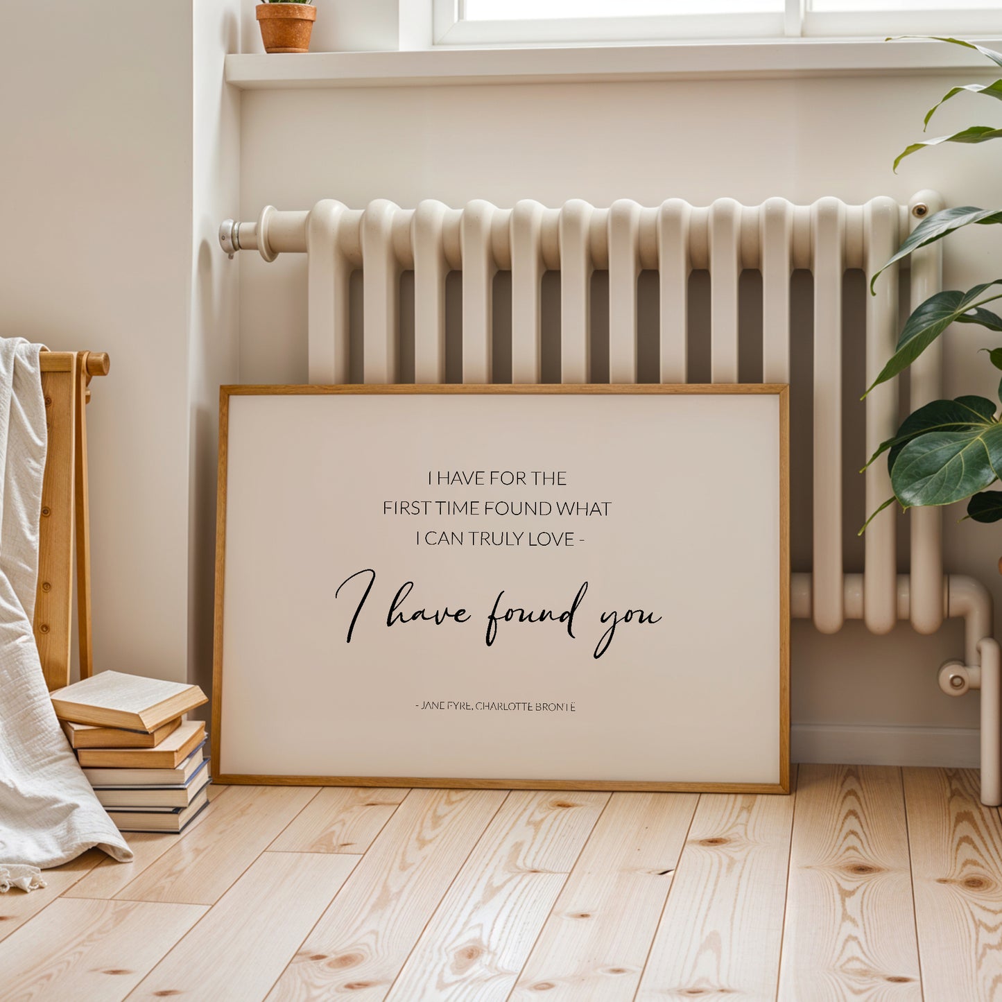 I Have For The First Time Found What I Can Truly Love from Jane Eyre Landscape Print