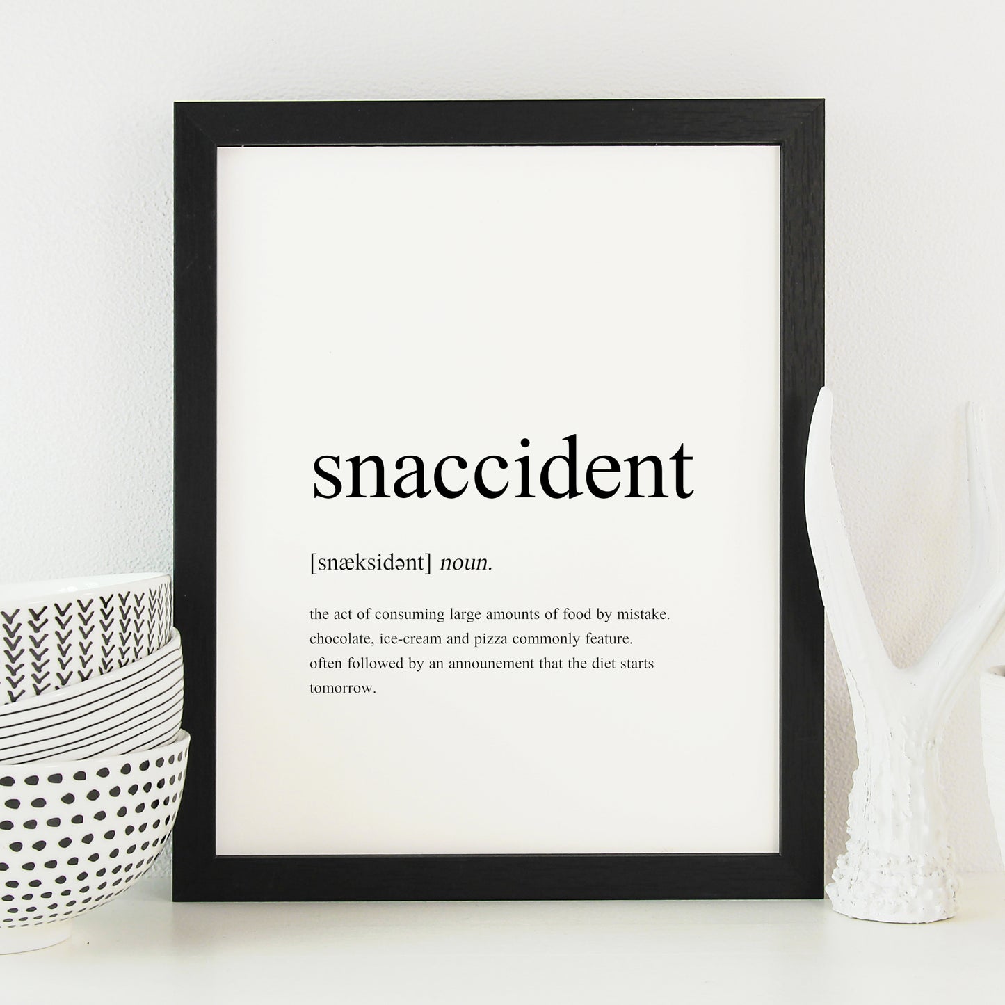 Snaccident Definition Print