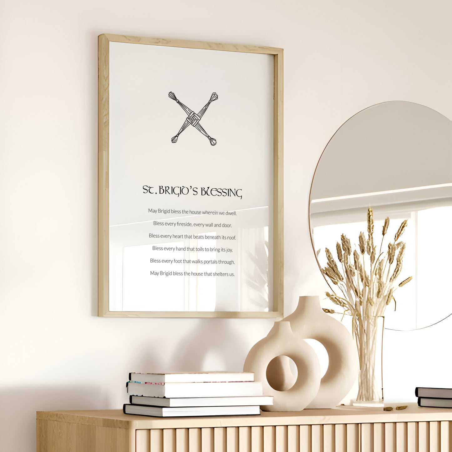 Prayer St. Brigid Print