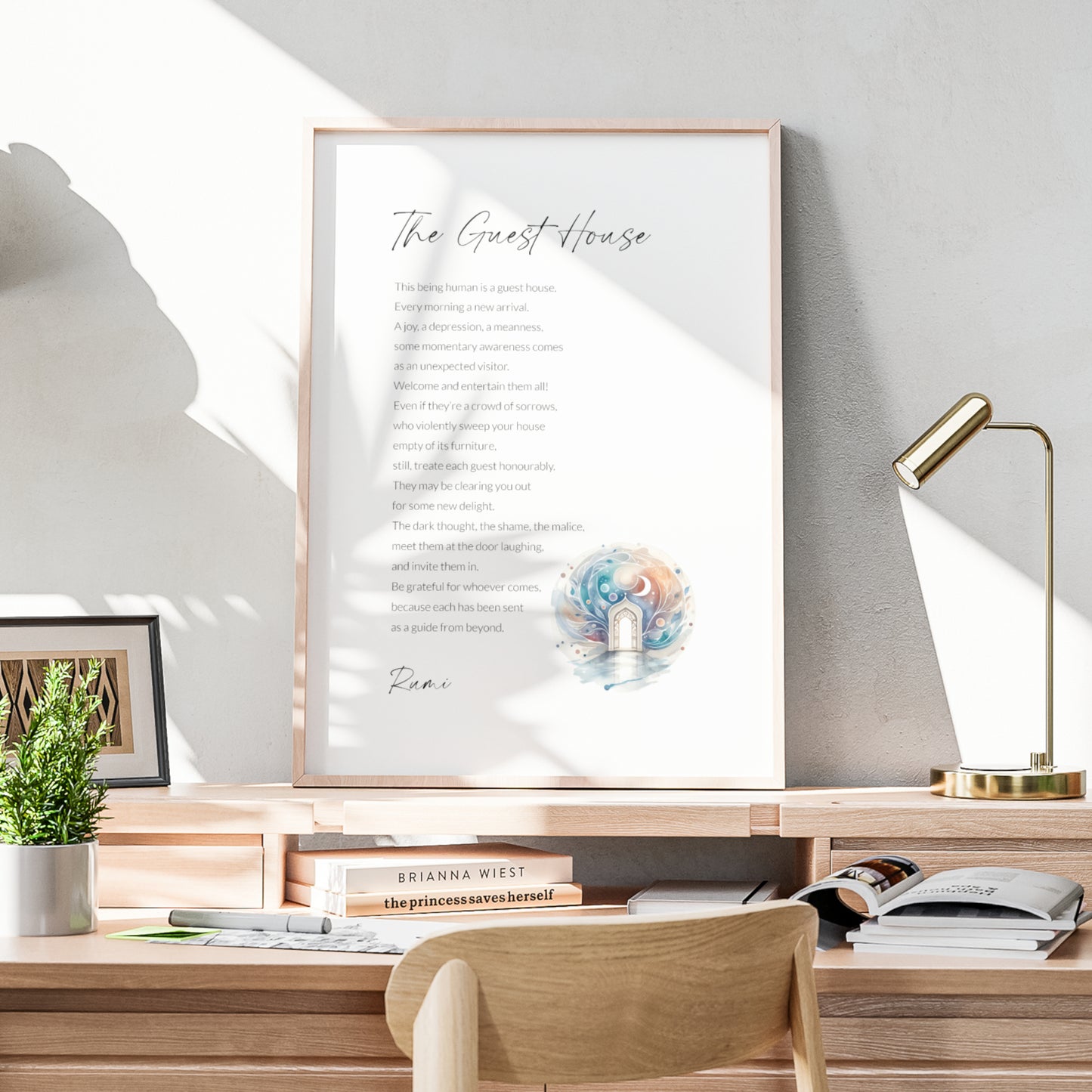 The Guest House by Rumi Print