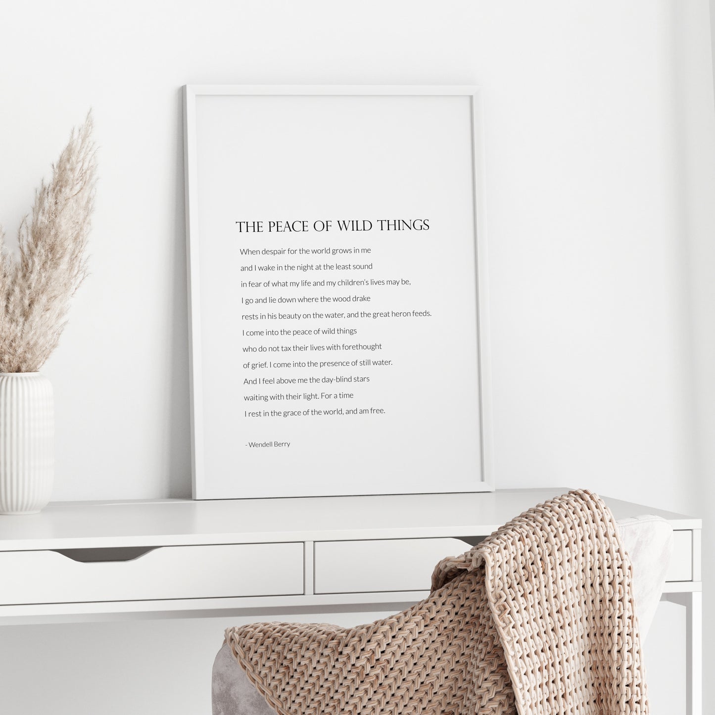 The Peace Of Wild Things by Wendell Berry