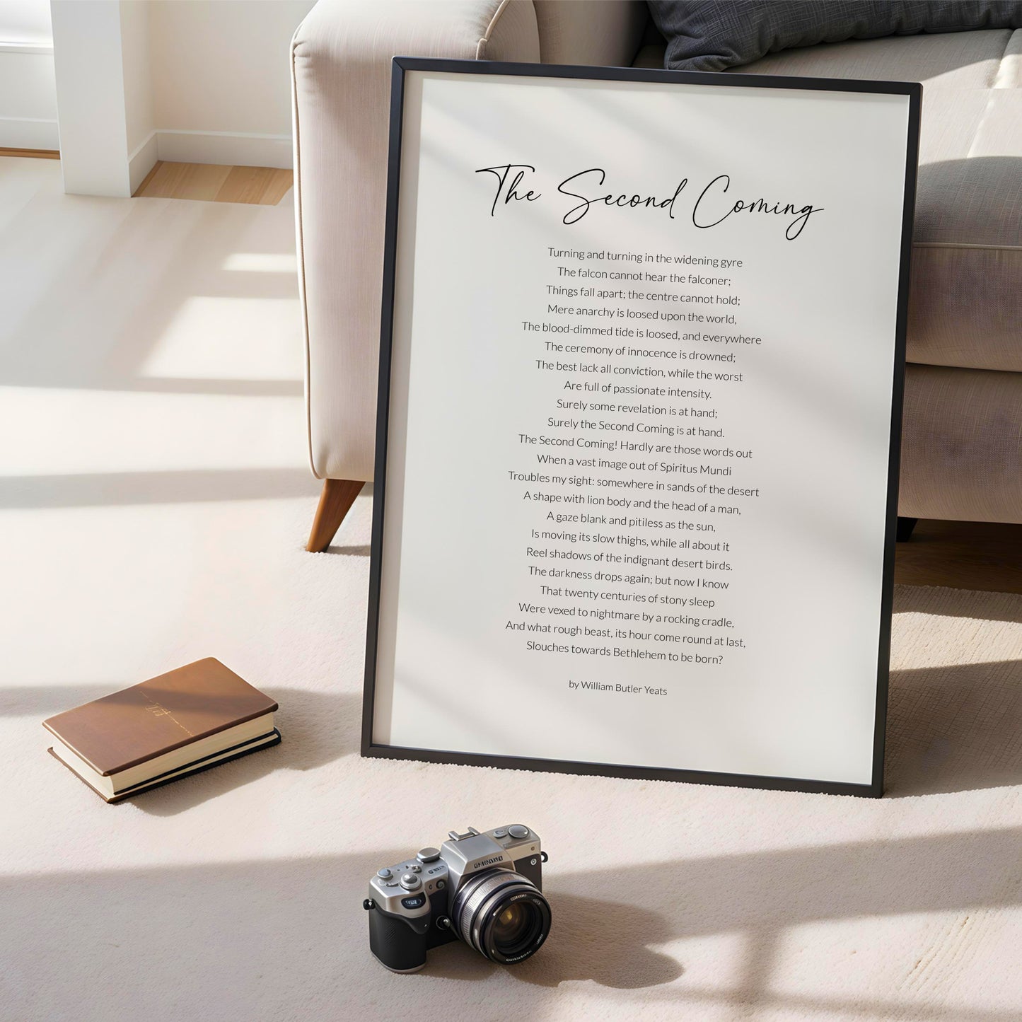 The Second Coming by William Butler Yeats Print