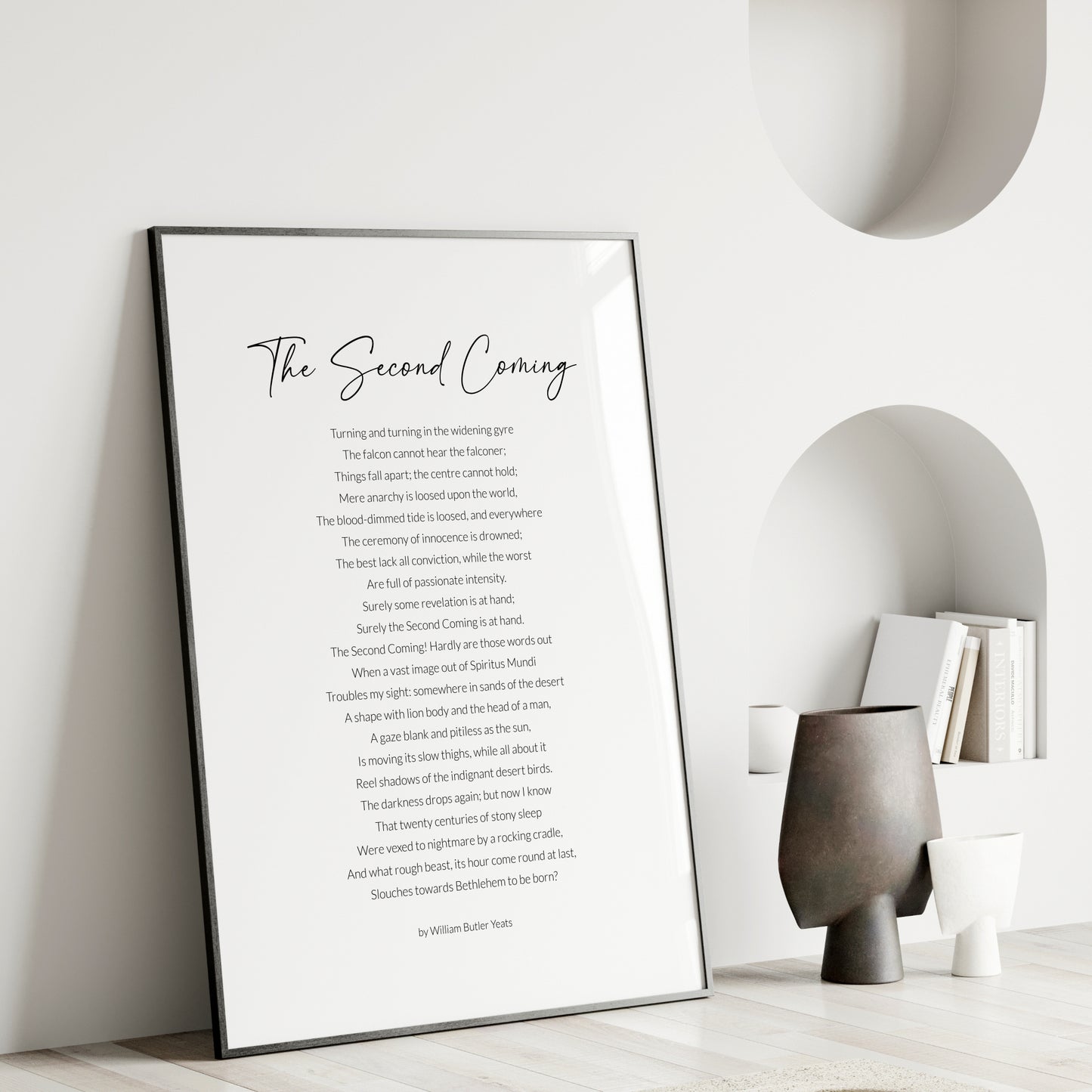 The Second Coming by William Butler Yeats Print