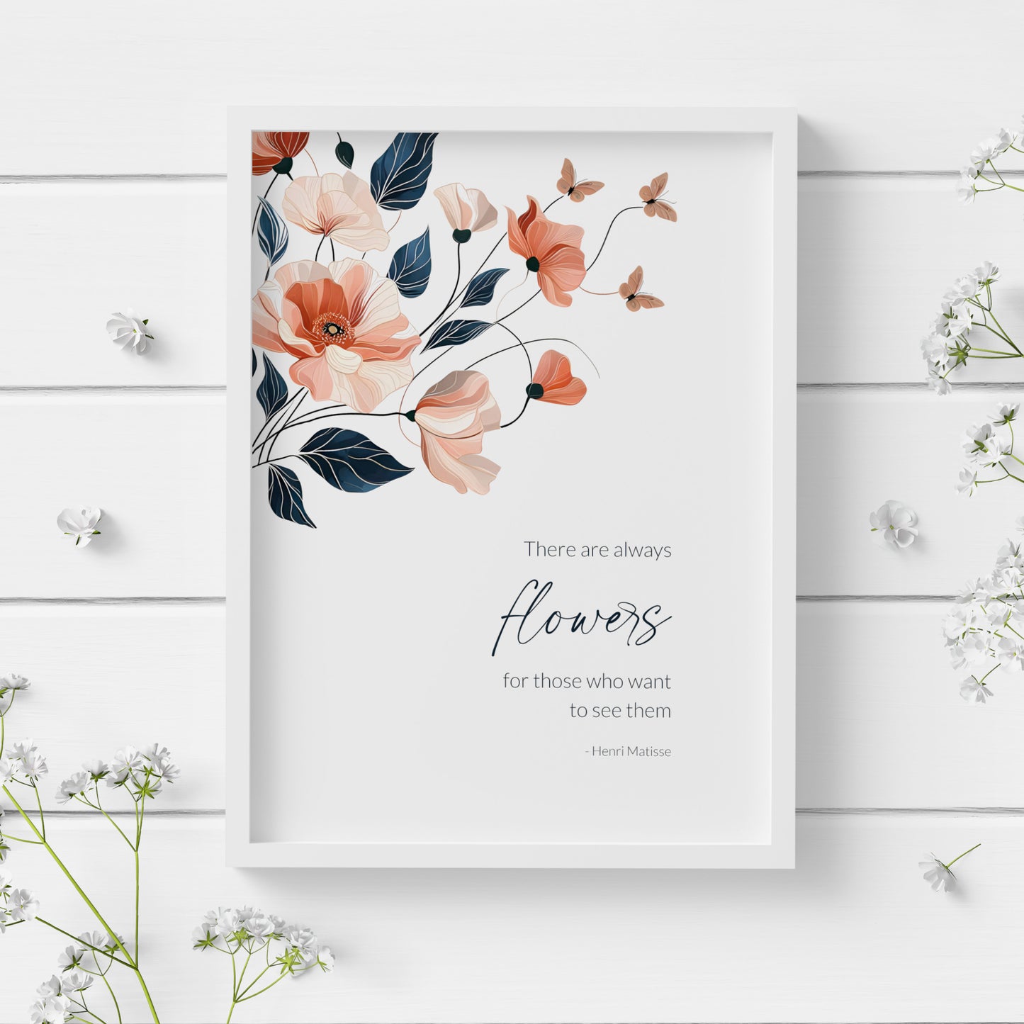 There Are Always Flowers For Those Who Want To See Them by Henri Matisse Print