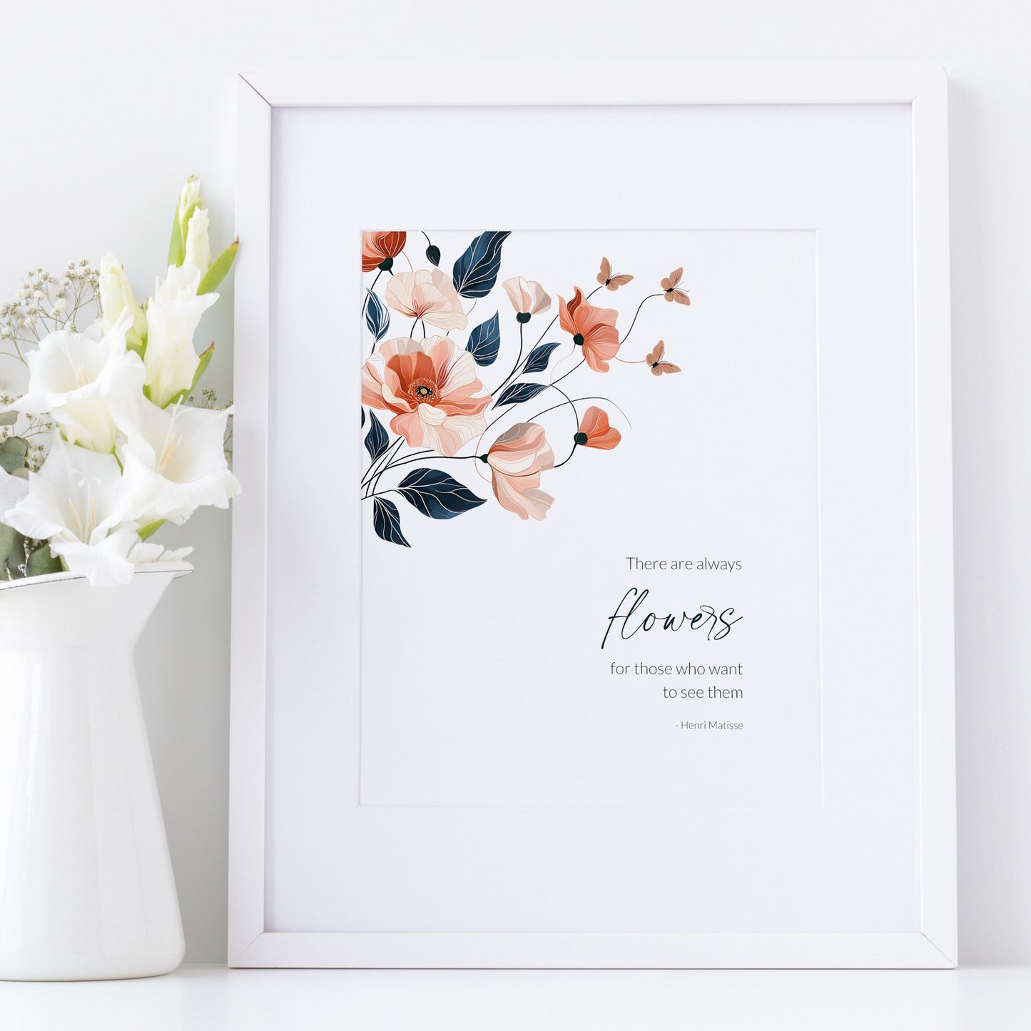 There Are Always Flowers For Those Who Want To See Them by Henri Matisse Print