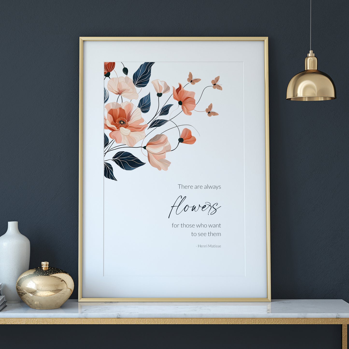 There Are Always Flowers For Those Who Want To See Them by Henri Matisse Print