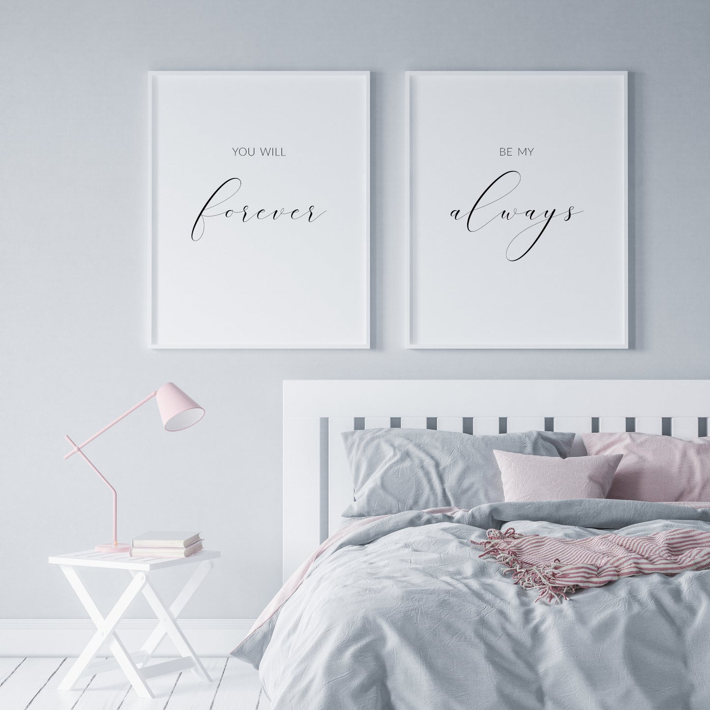 You Will Forever Be My Always Prints (Set of 2)