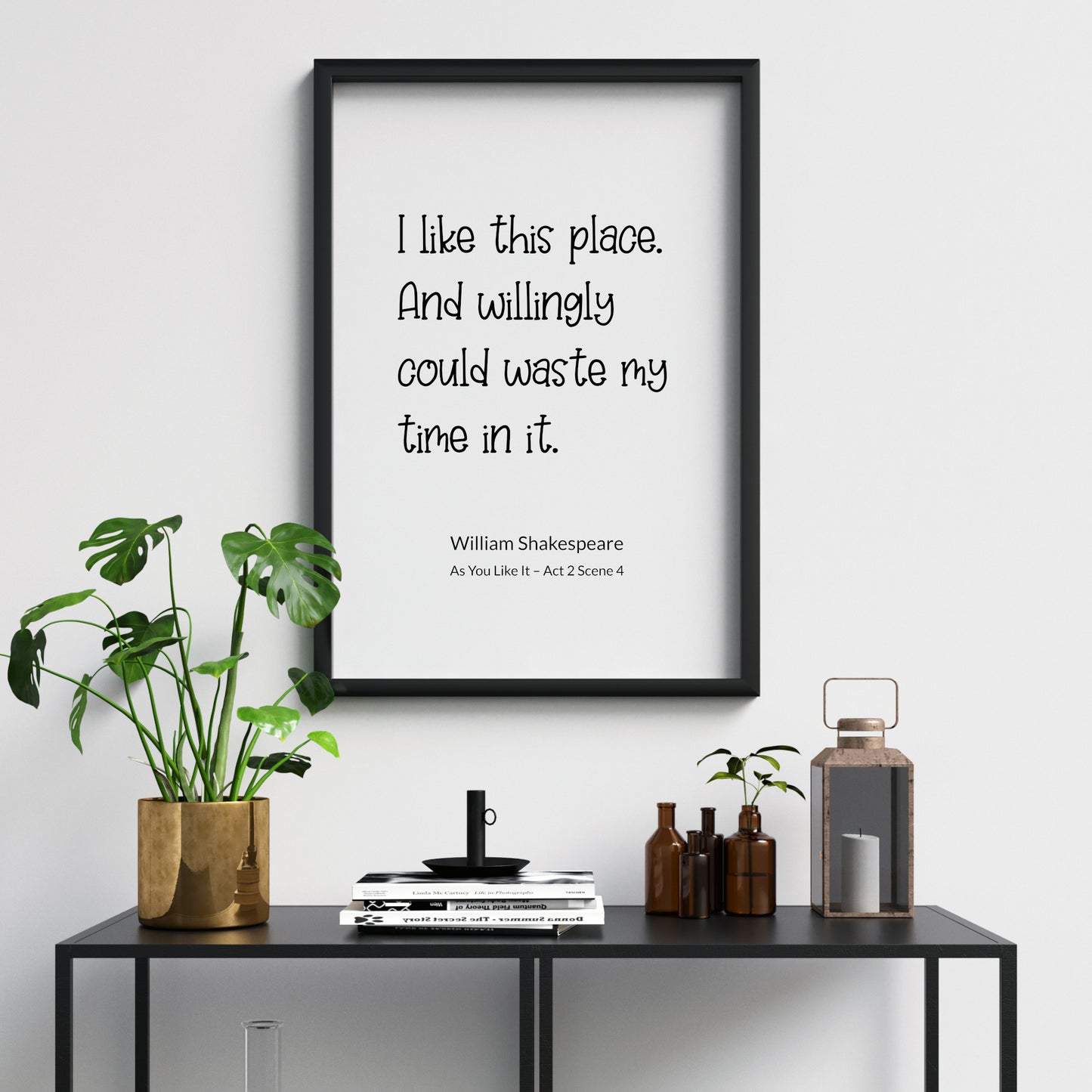 I Like This Place from As You Like It Print