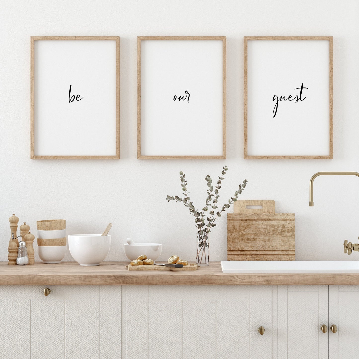 Be Our Guest Prints (Set of 3)