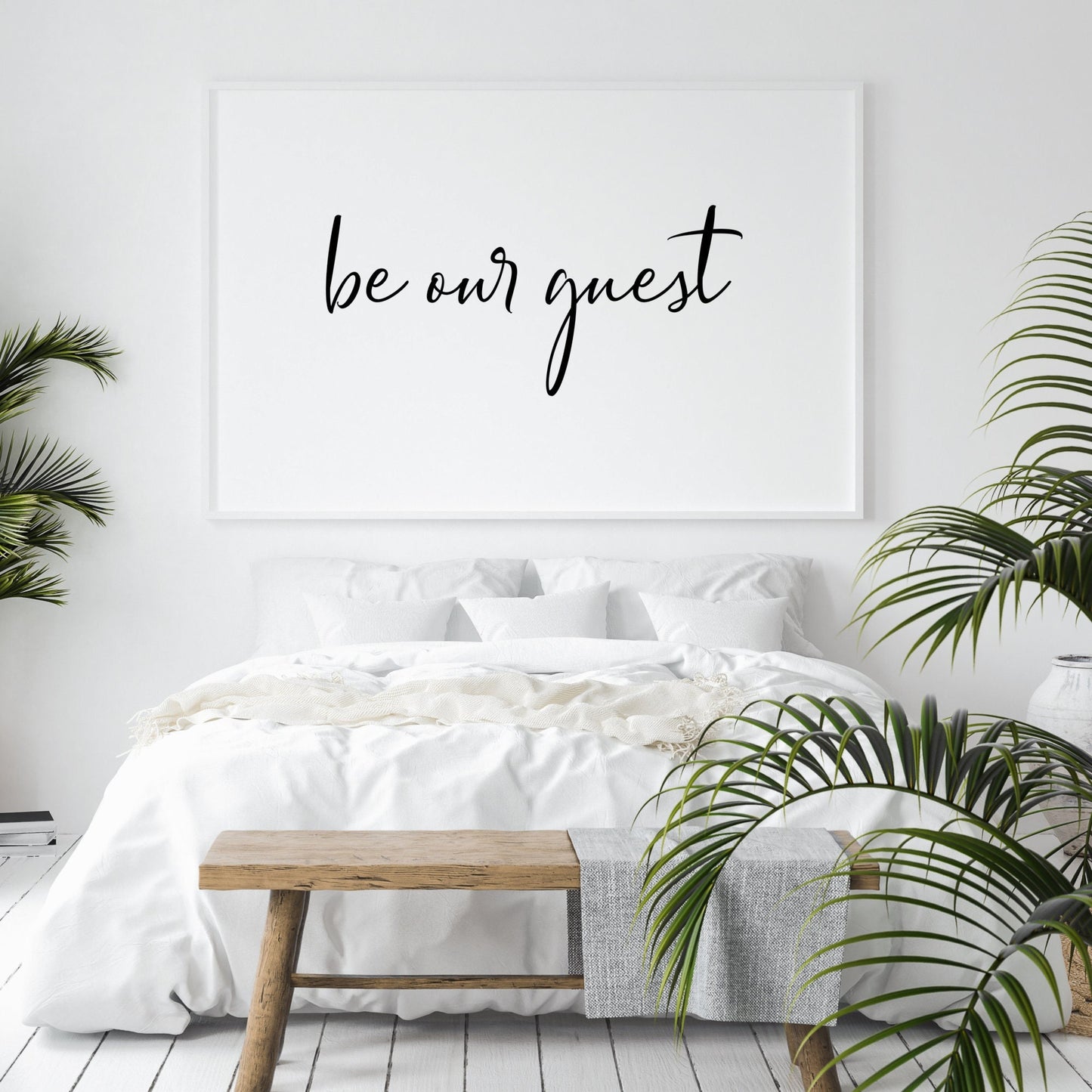 Be Our Guest Landscape Print
