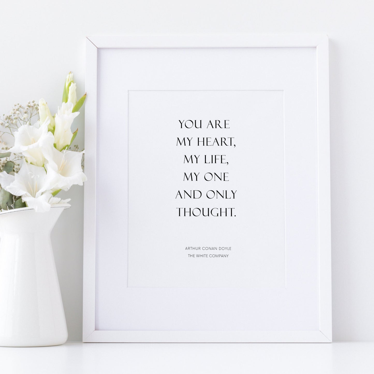 You Are My Heart from The White Company Print