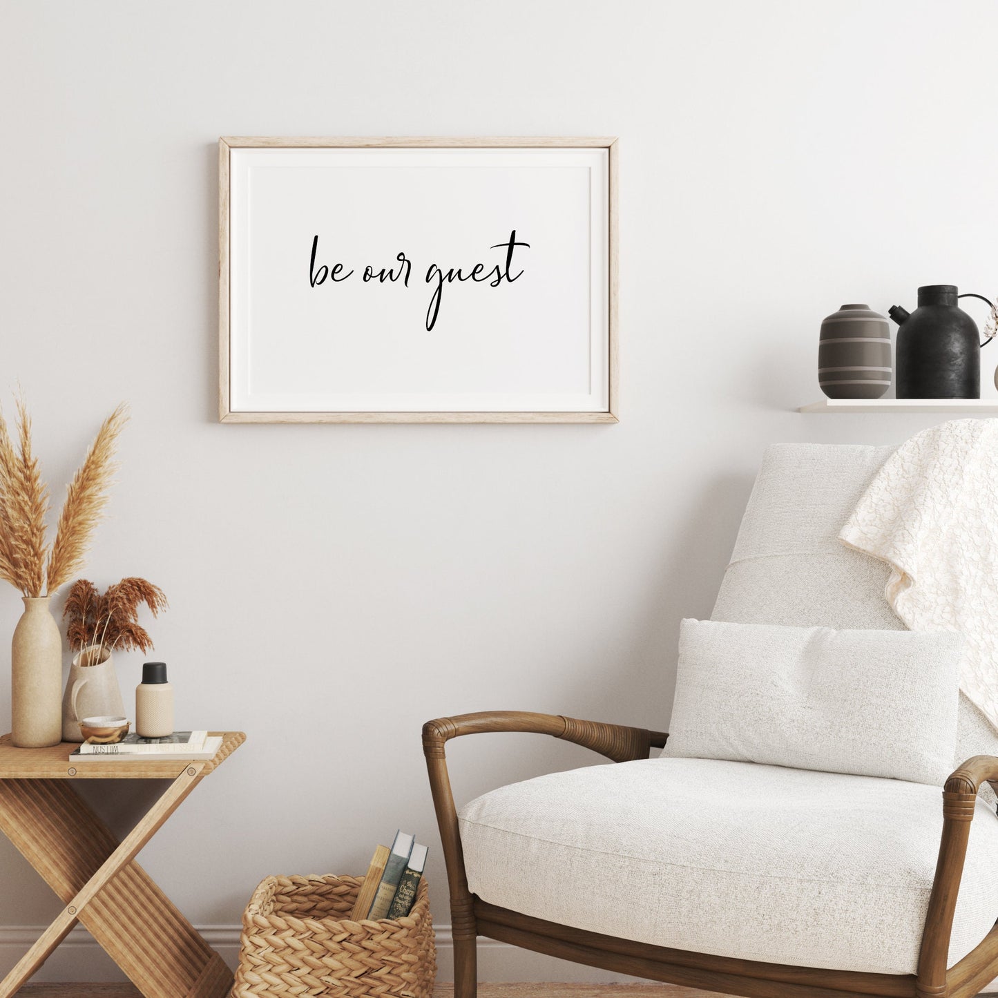 Be Our Guest Landscape Print