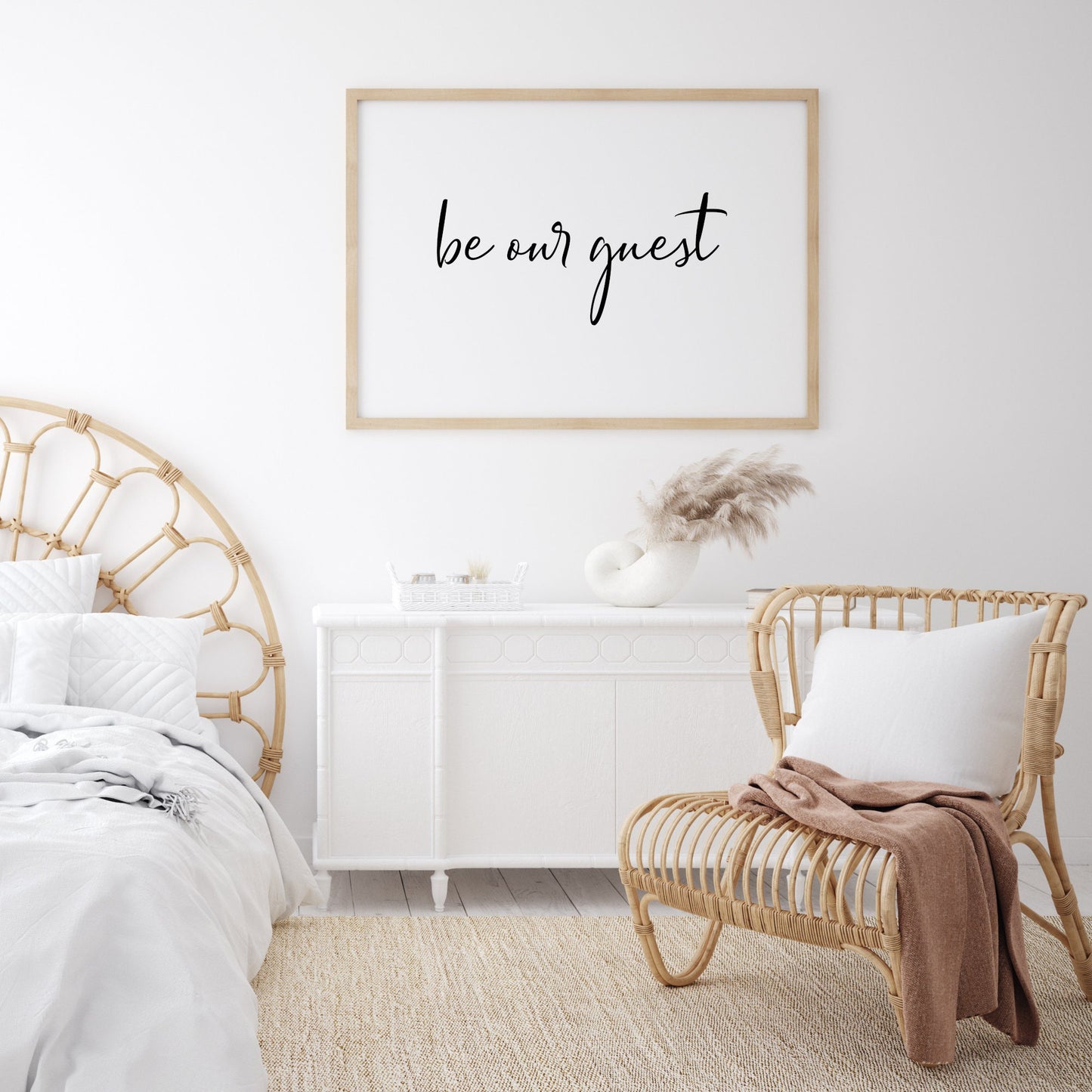 Be Our Guest Landscape Print