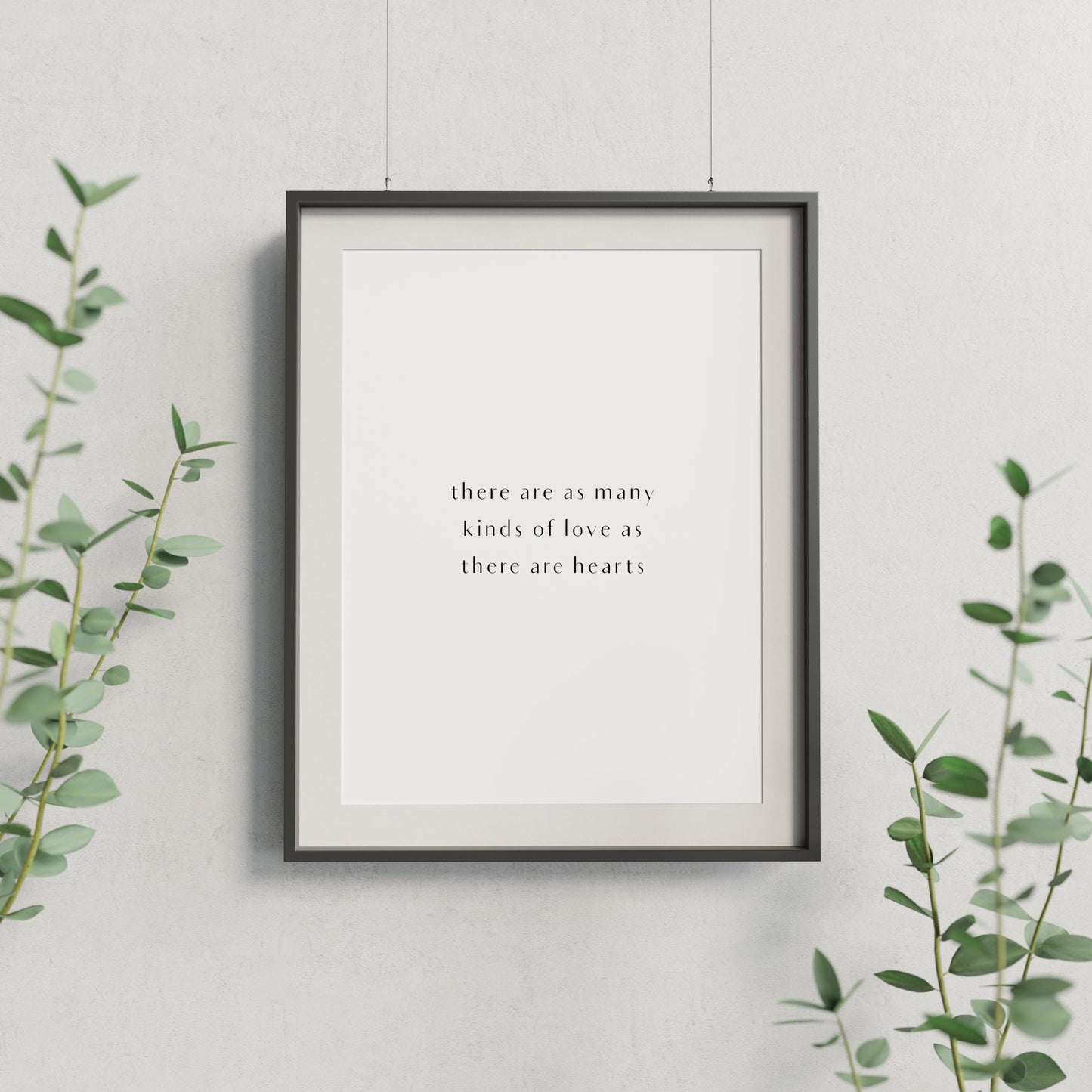There Are As Many Kinds Of Love As There Are Hearts from Anna Karenina Print