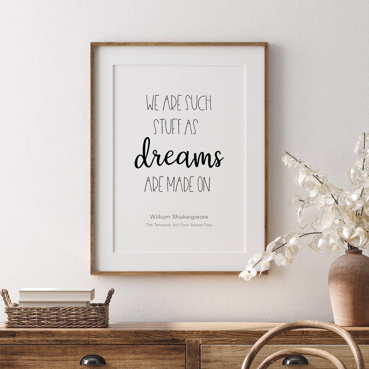We Are Such Stuff As Dreams Are Made On from The Tempest Print