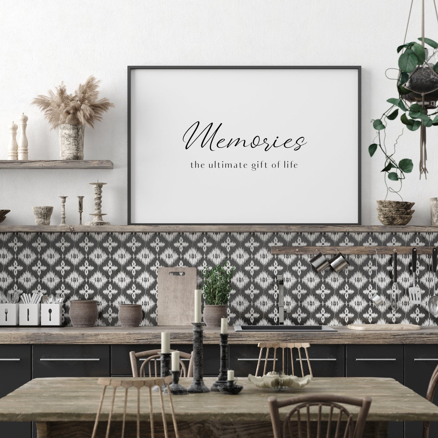 Memories... The Ultimate Gift Of Life Print