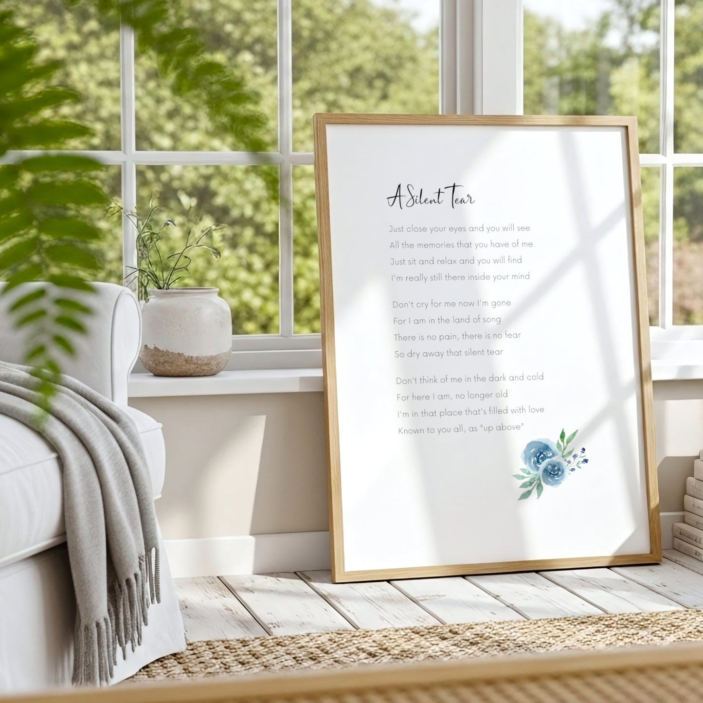 A Silent Tear Print