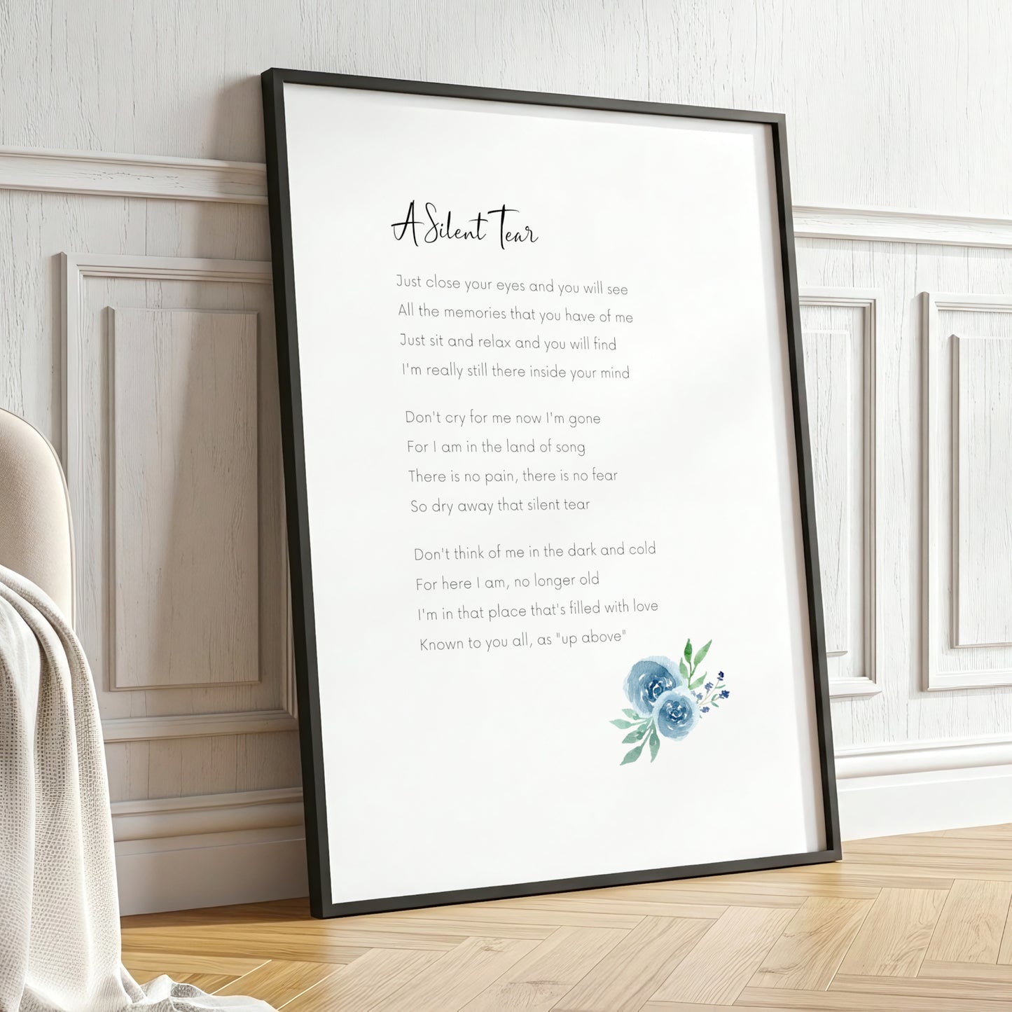 A Silent Tear Print