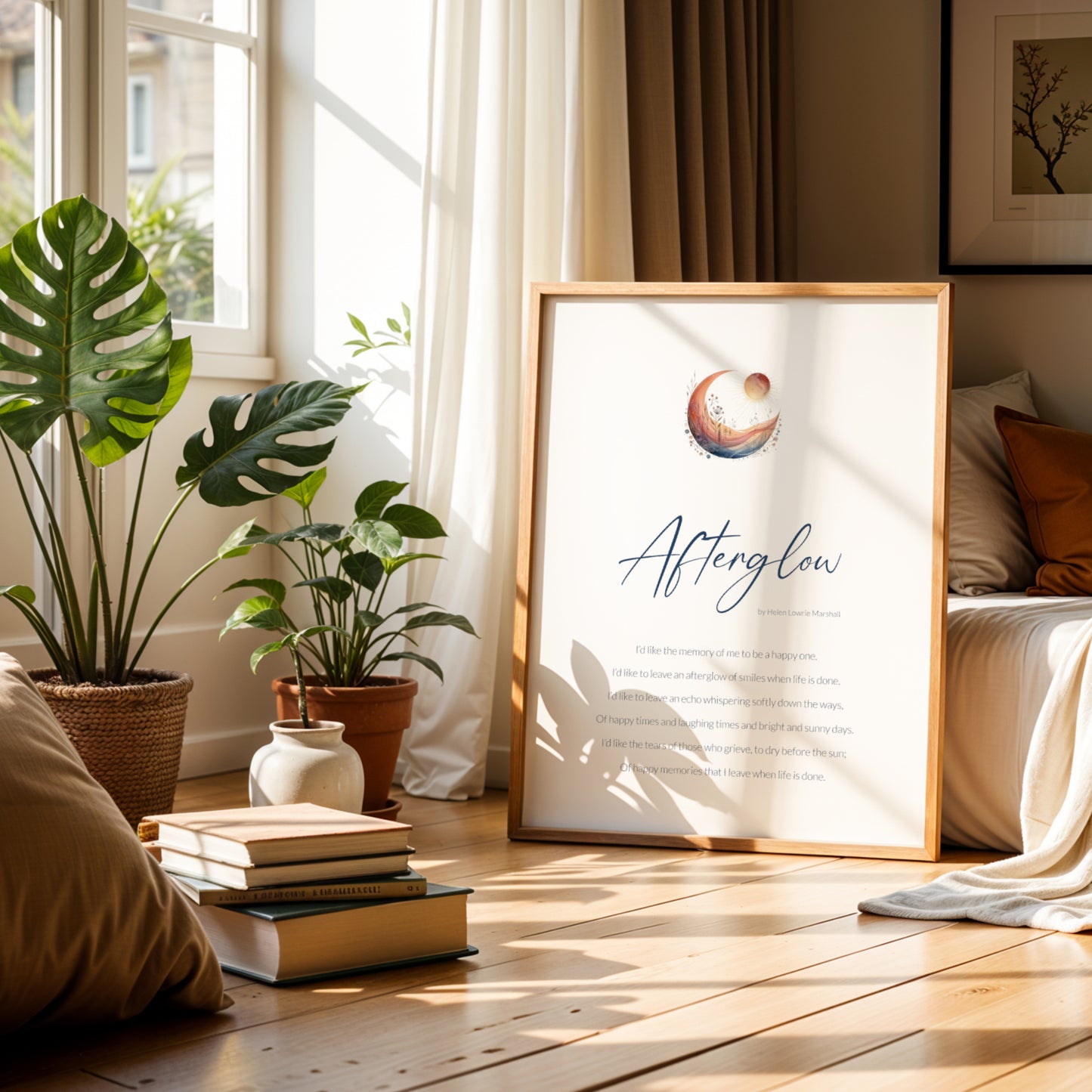 Afterglow Print | Helen Lowrie Marshall Poem