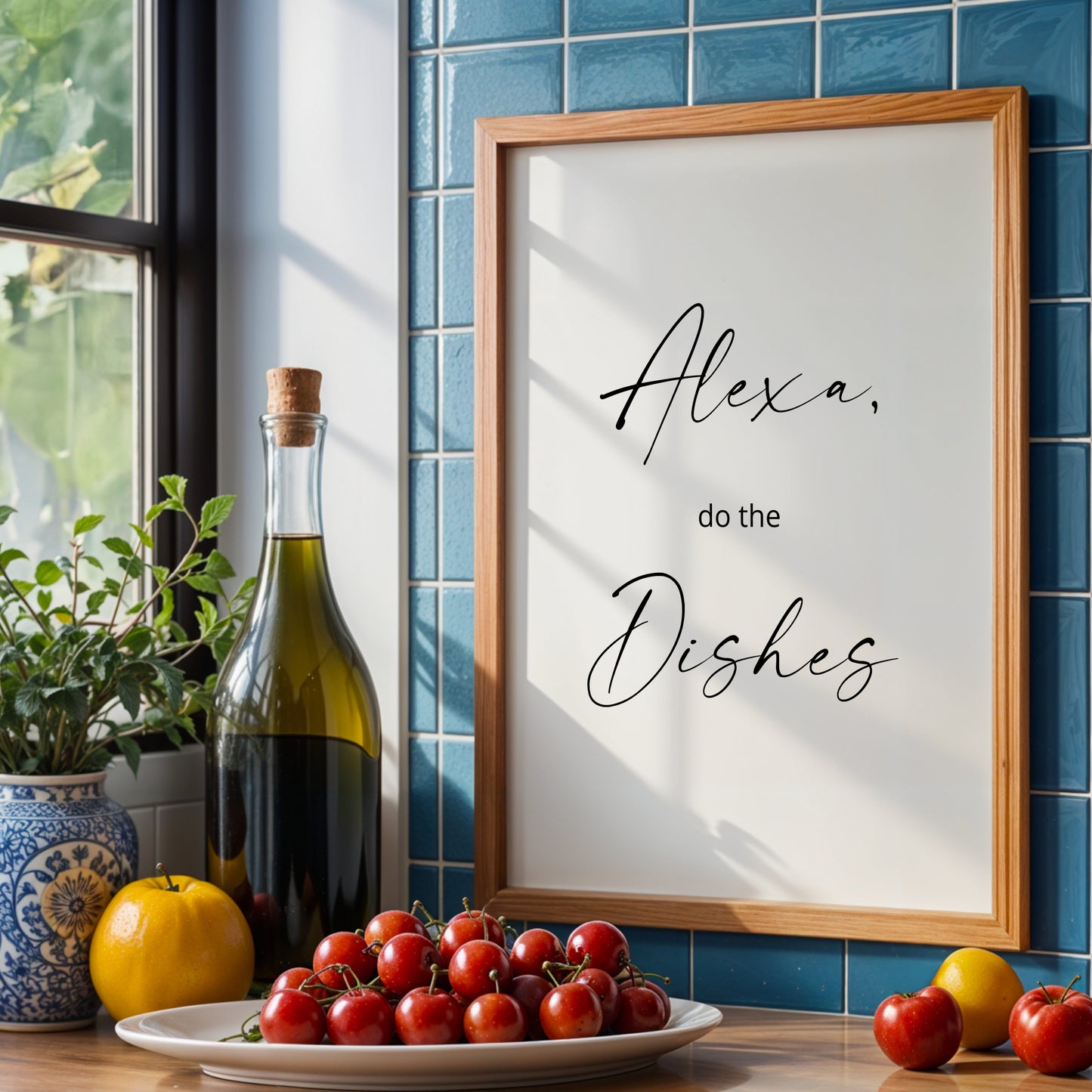 Alexa, Do The Dishes Print