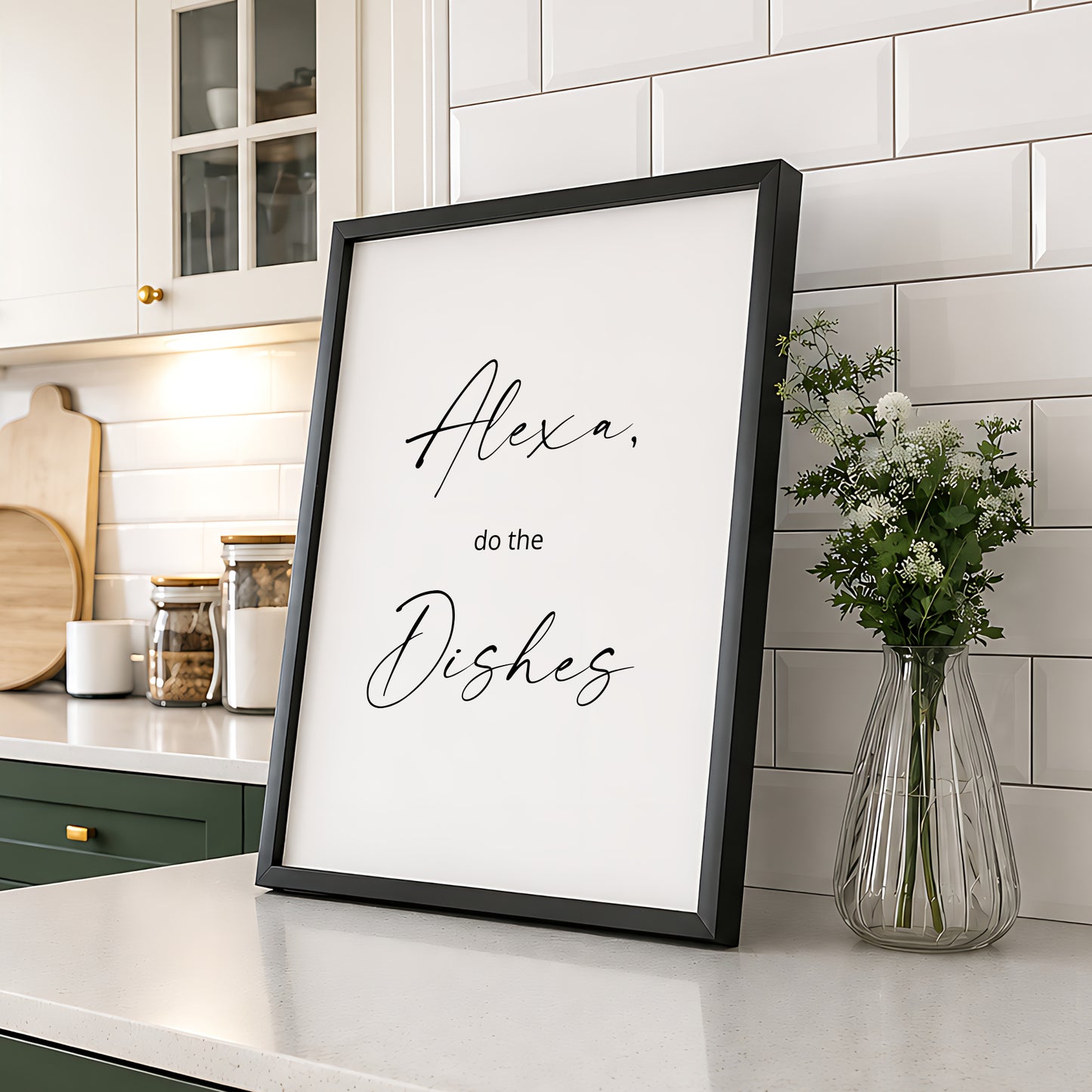 Alexa, Do The Dishes Print
