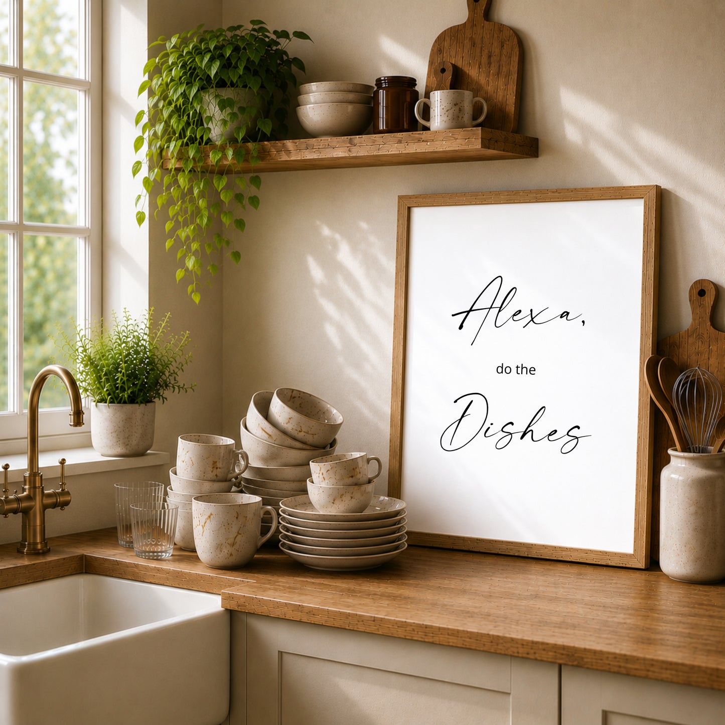 Alexa, Do The Dishes Print