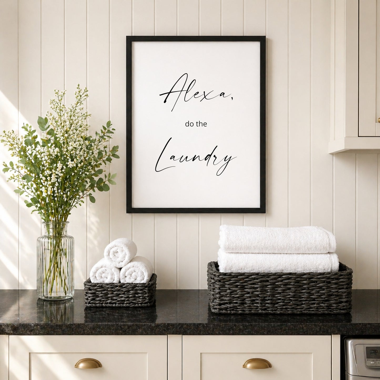 Alexa, Do The Laundry Print