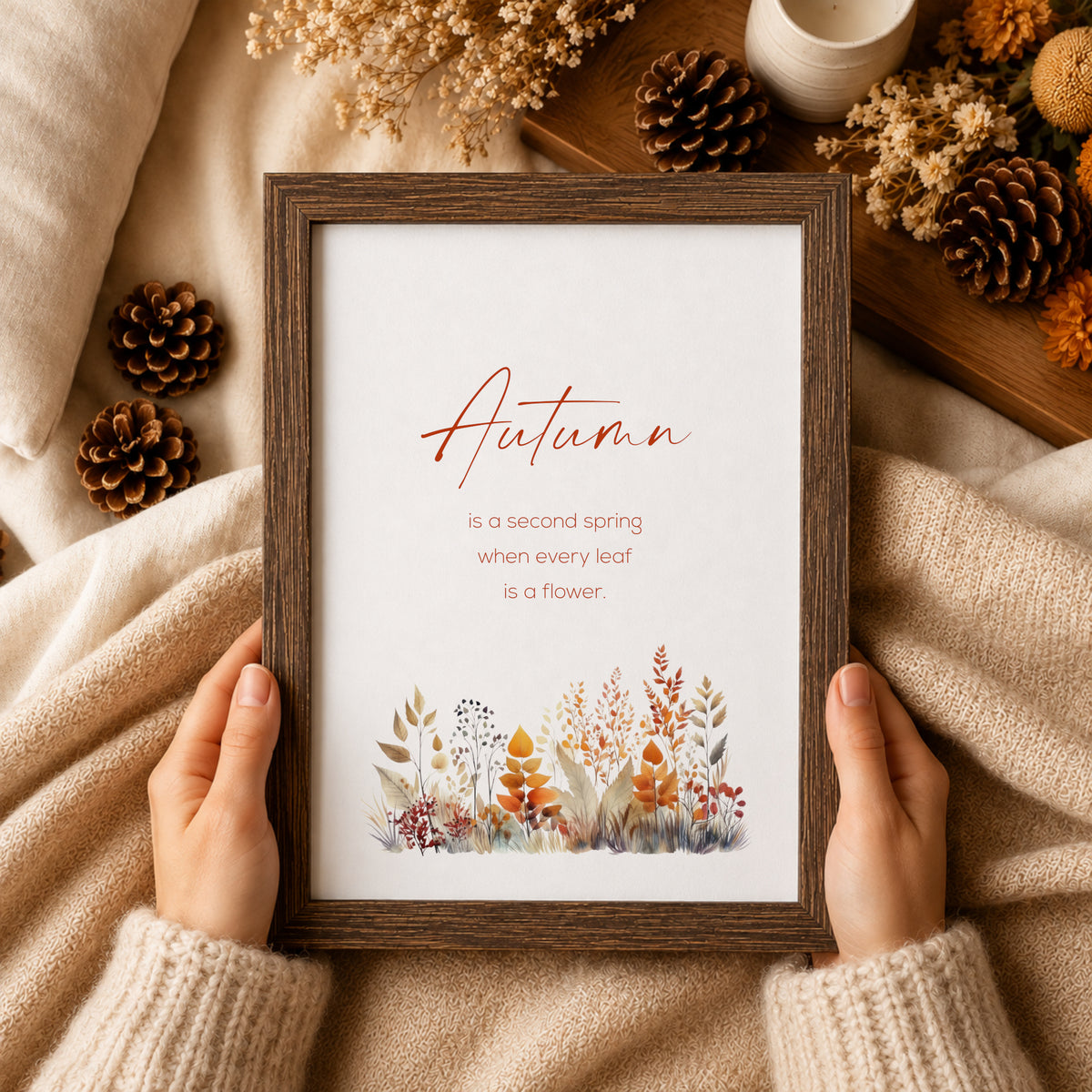 Autumn Is A Second Spring Print