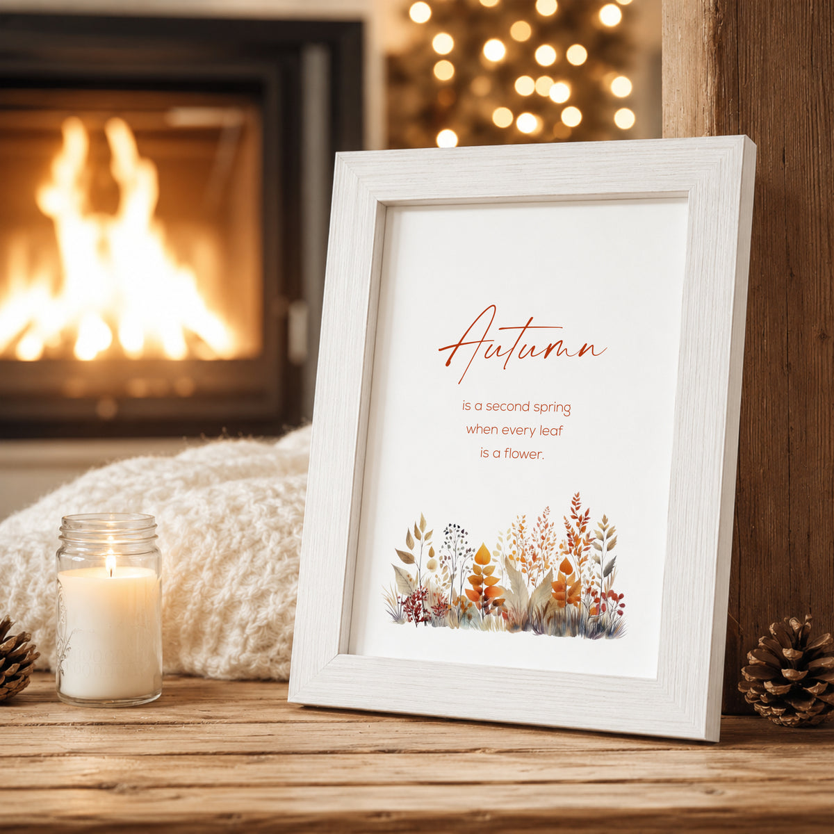 Autumn Is A Second Spring Print