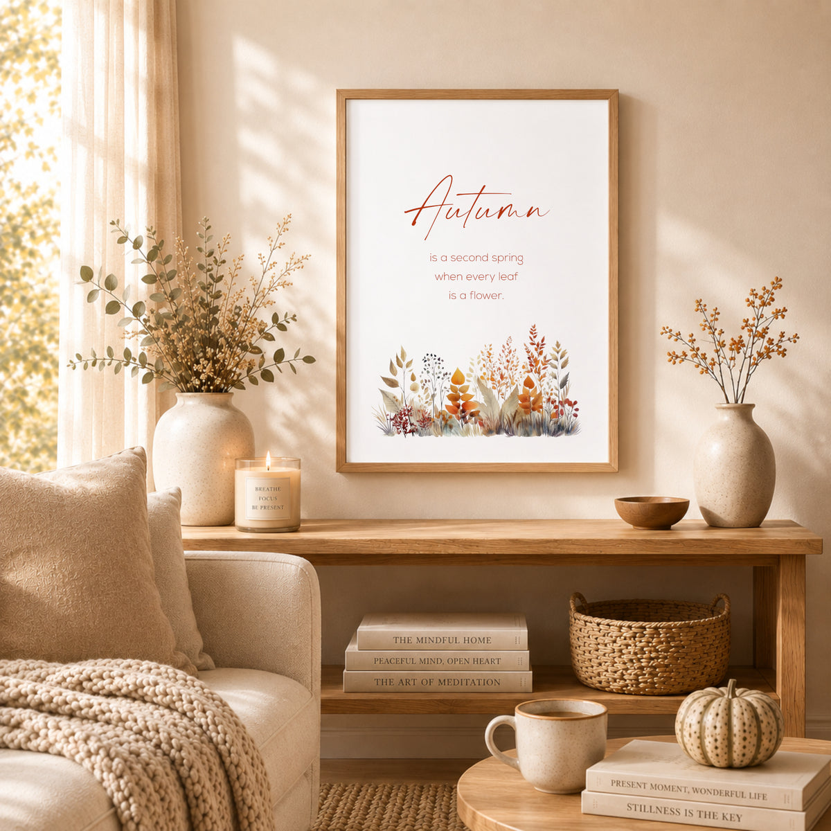 Autumn Is A Second Spring Print