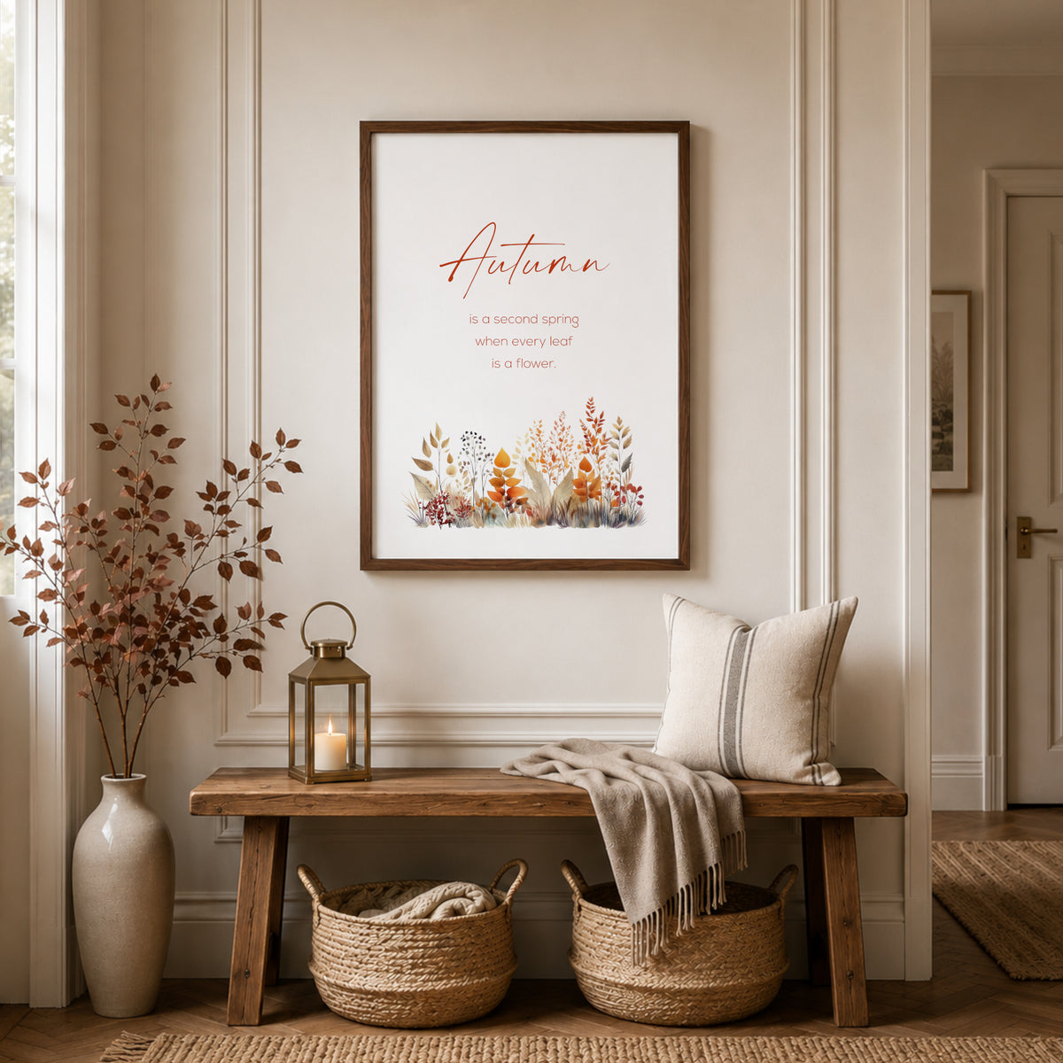 Autumn Is A Second Spring Print