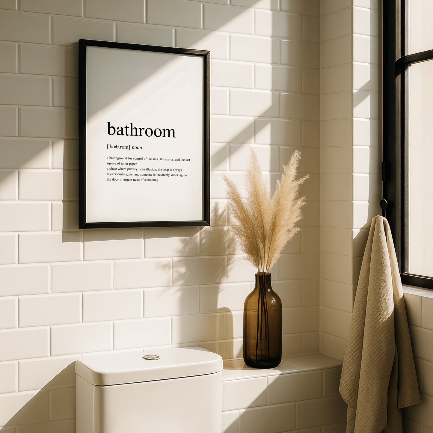 Bathroom Definition Print