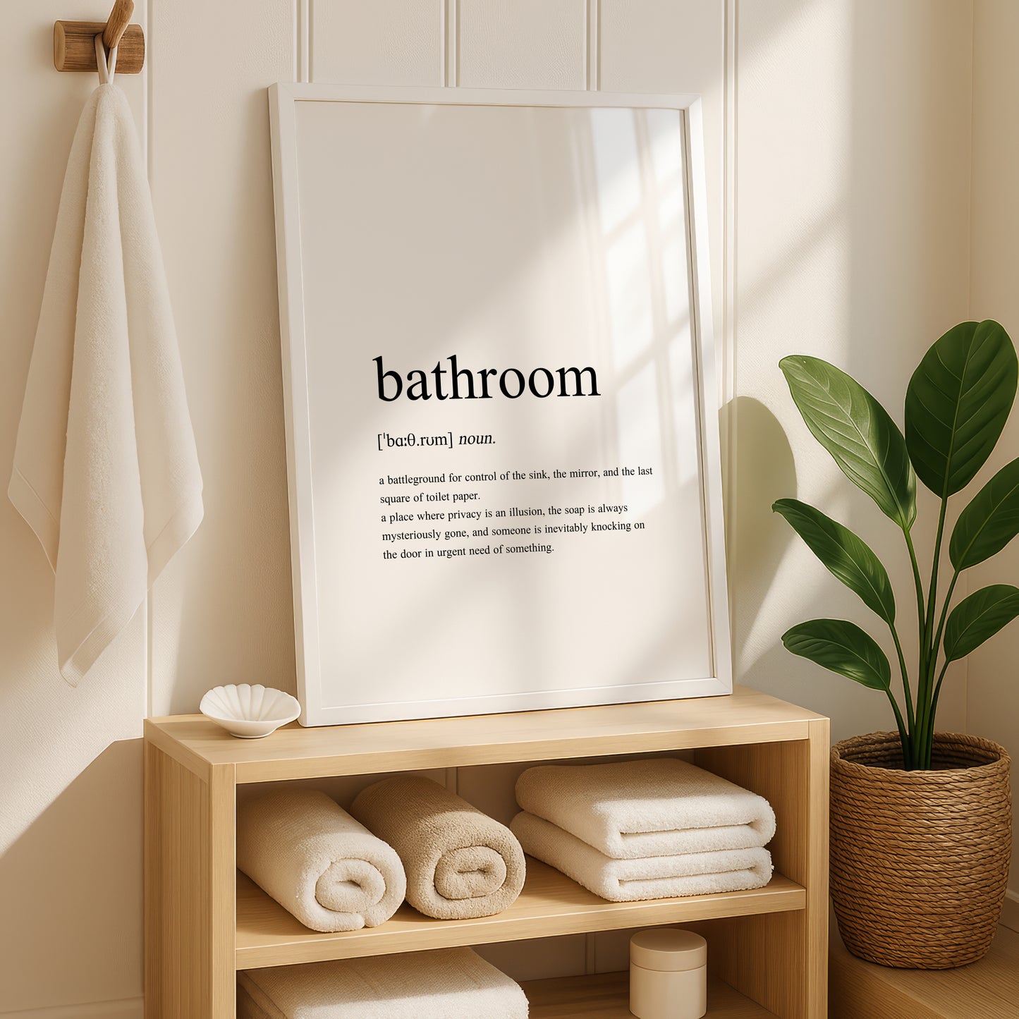 Bathroom Definition Print