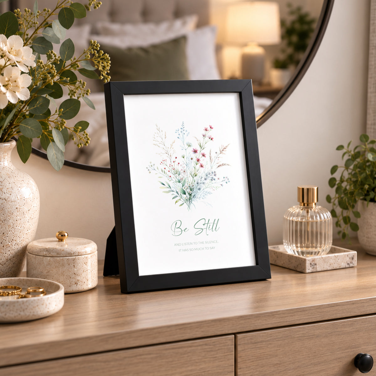Be Still And Listen To The Silence Print