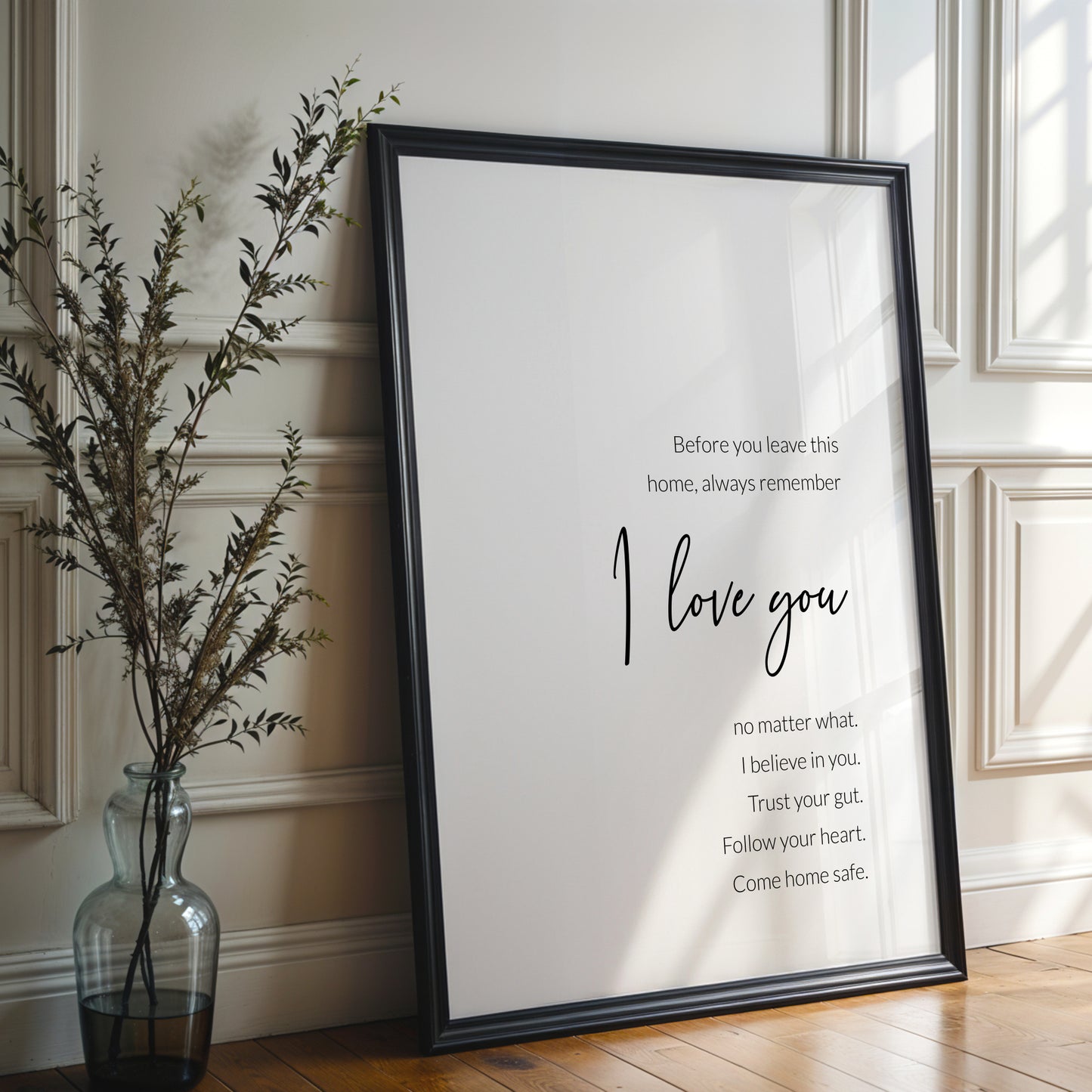 Before You Leave This Home Print