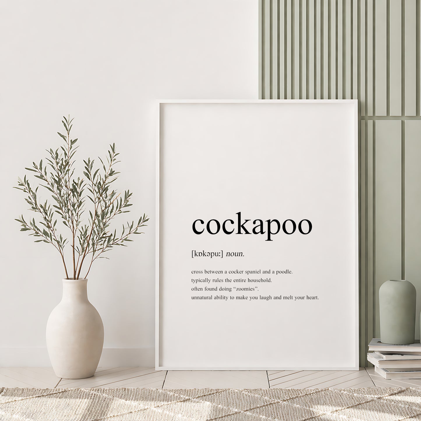 Cockapoo Definition Print